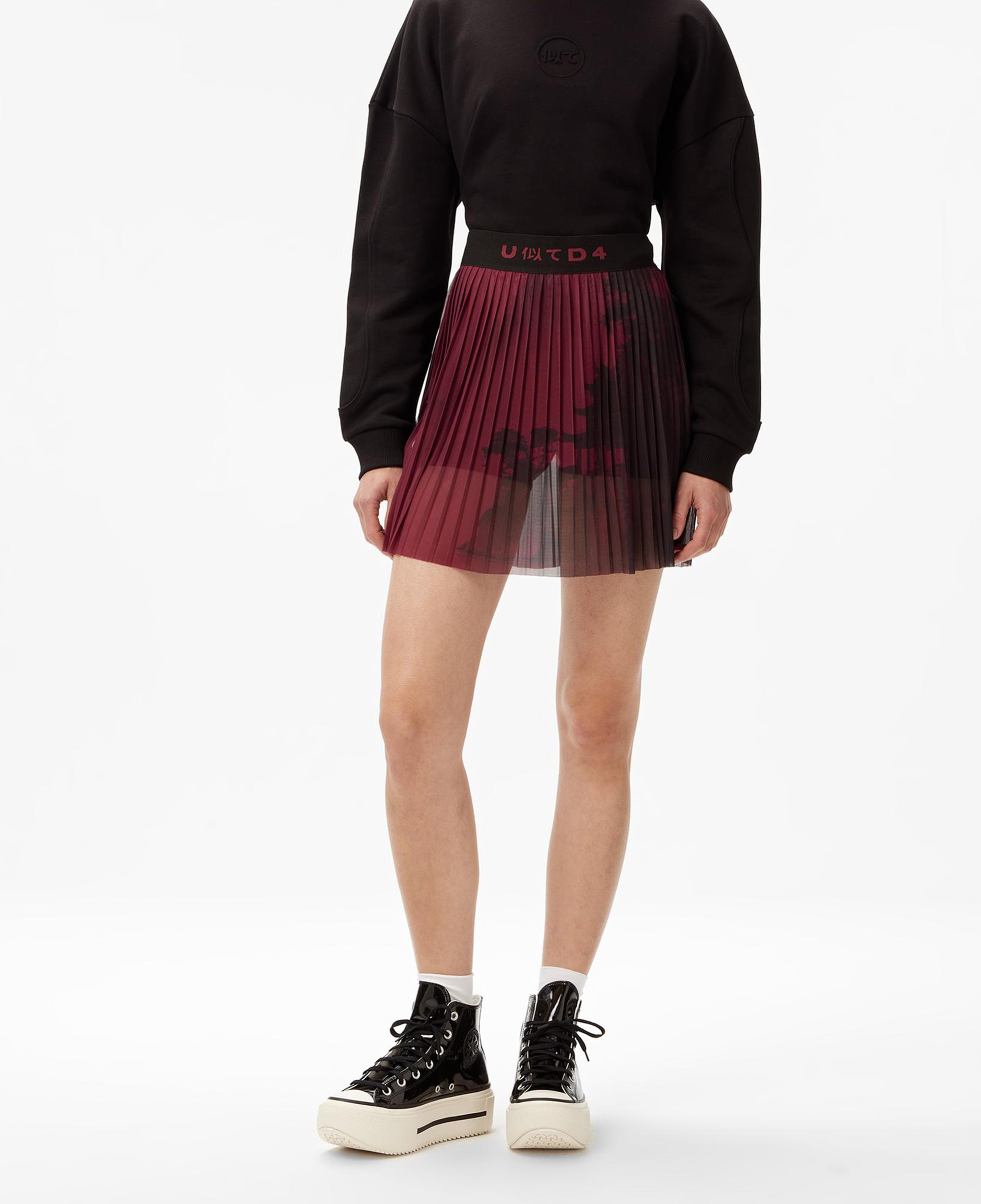 UNITED4 Kadın Bordo Etek