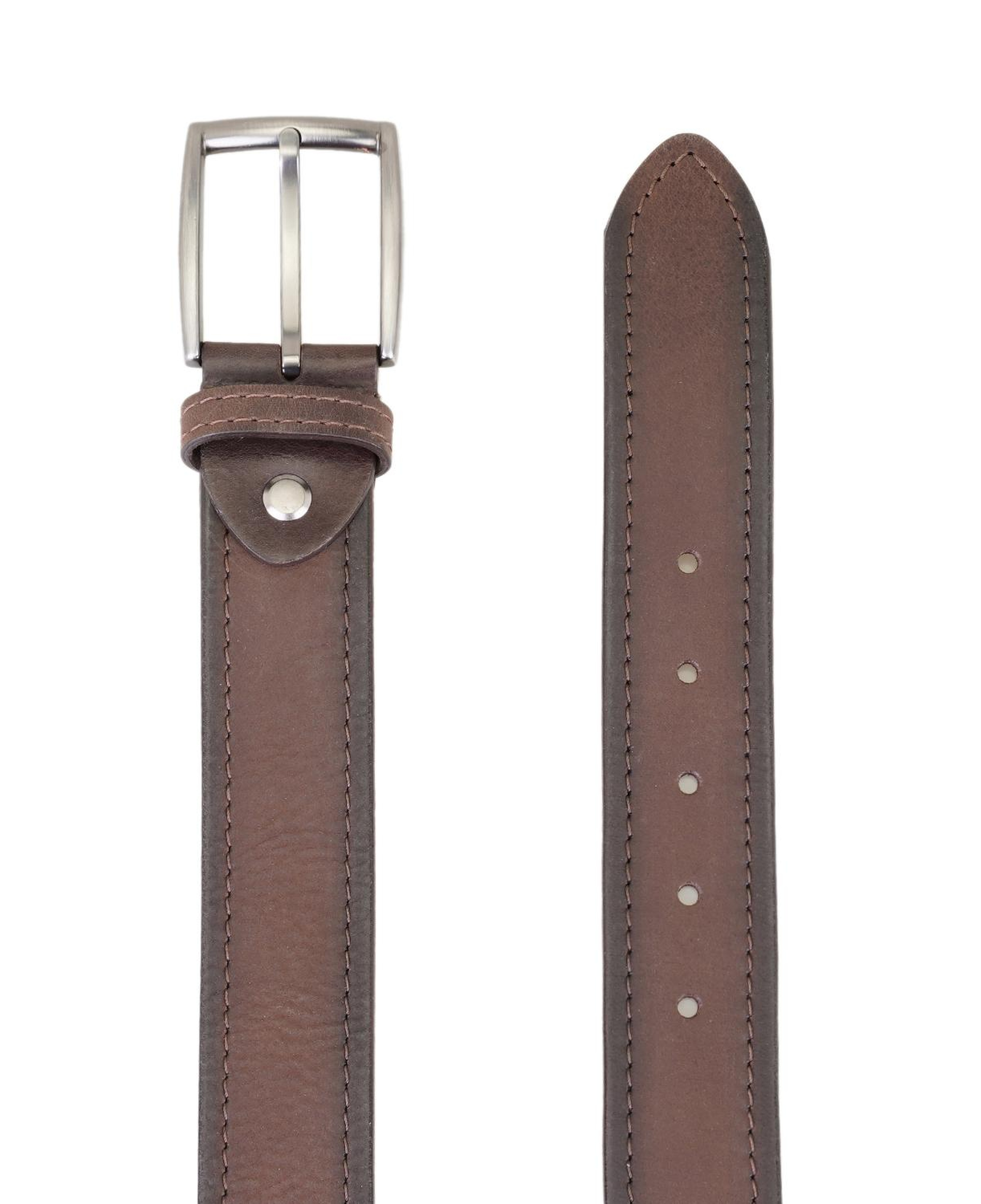 Jadon Kahve Erkek Spor Deri Kemer