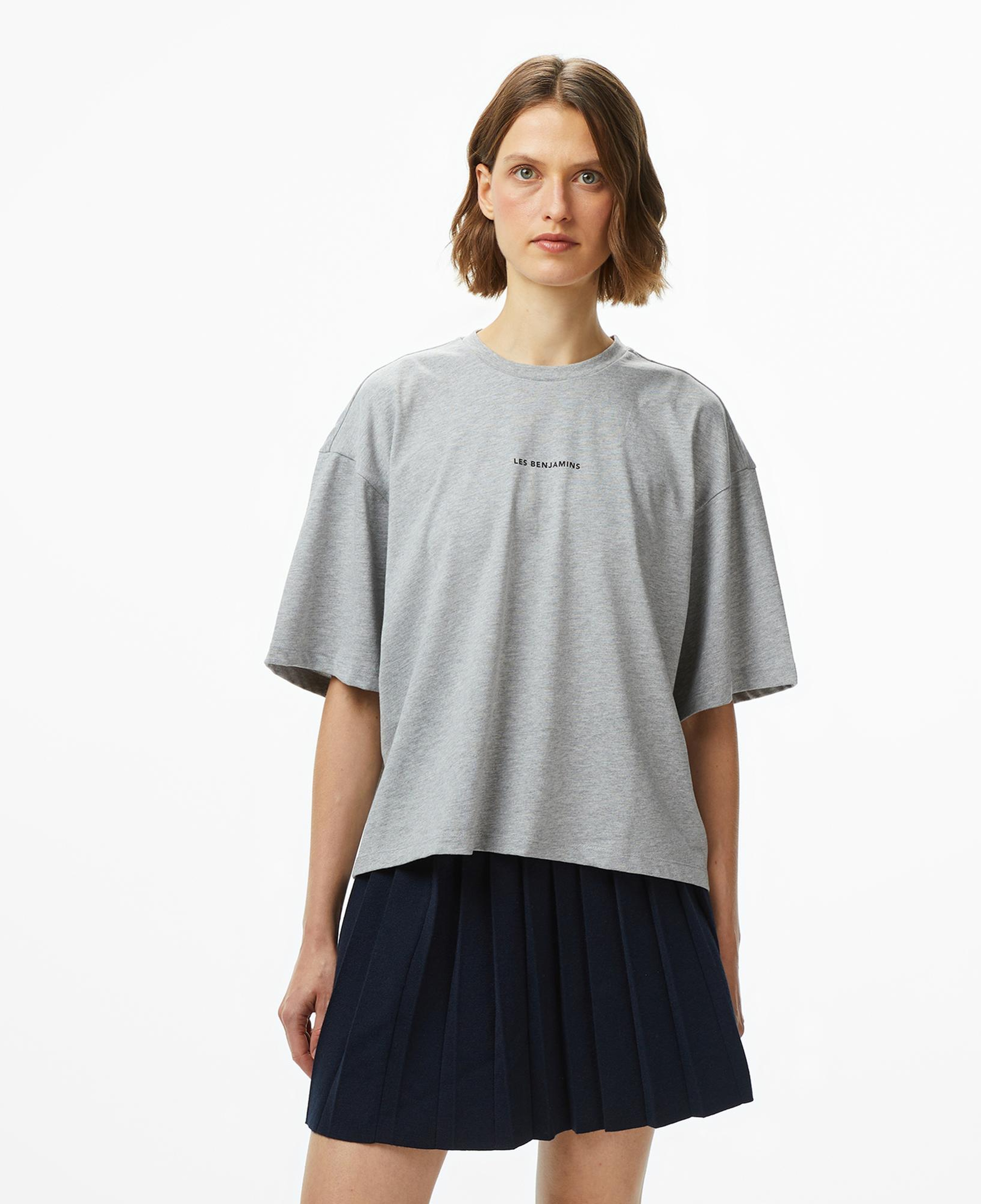 Les Benjamins Kadın Gri T-Shirt