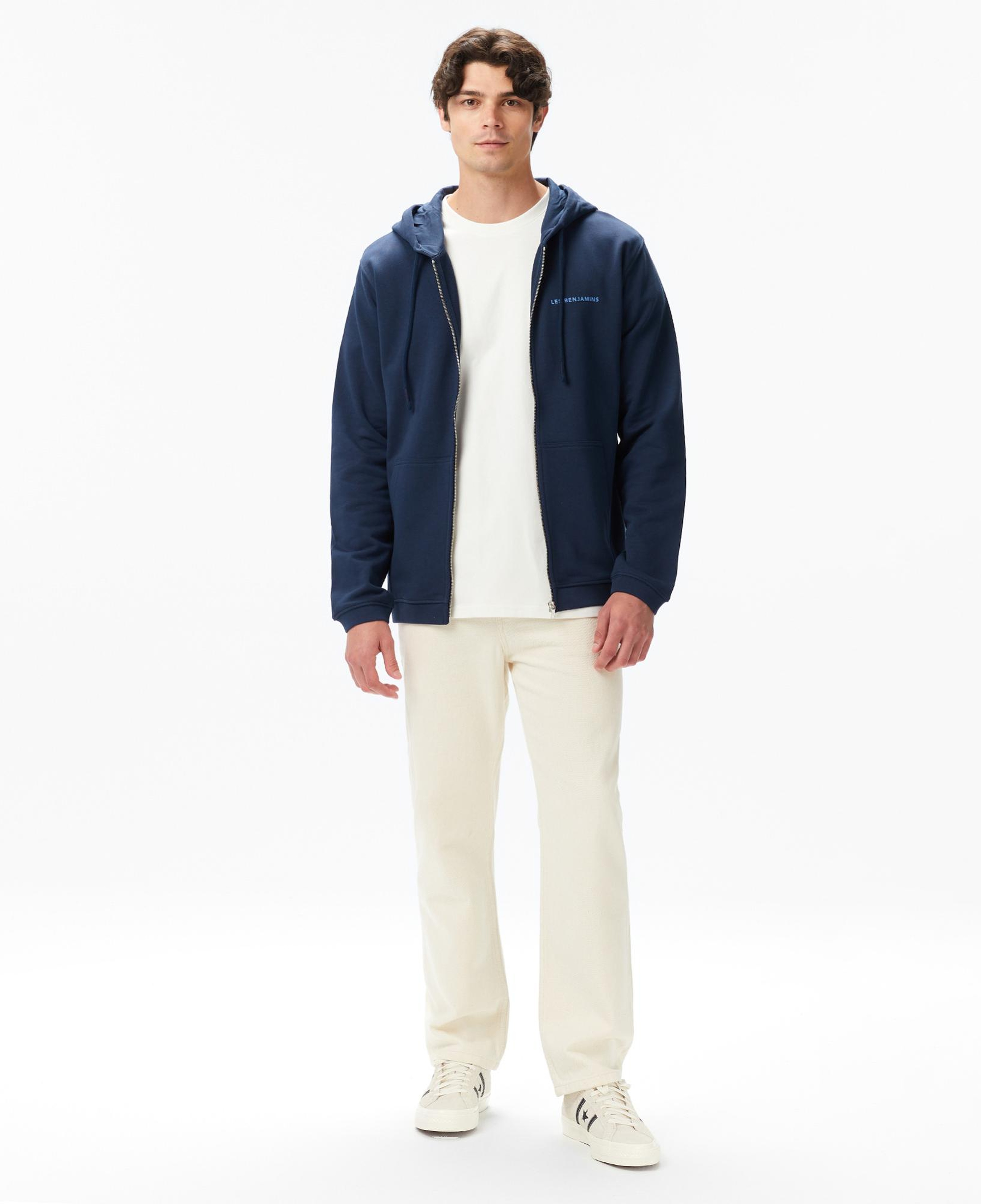 Les Benjamins Erkek Mavi Sweatshirt