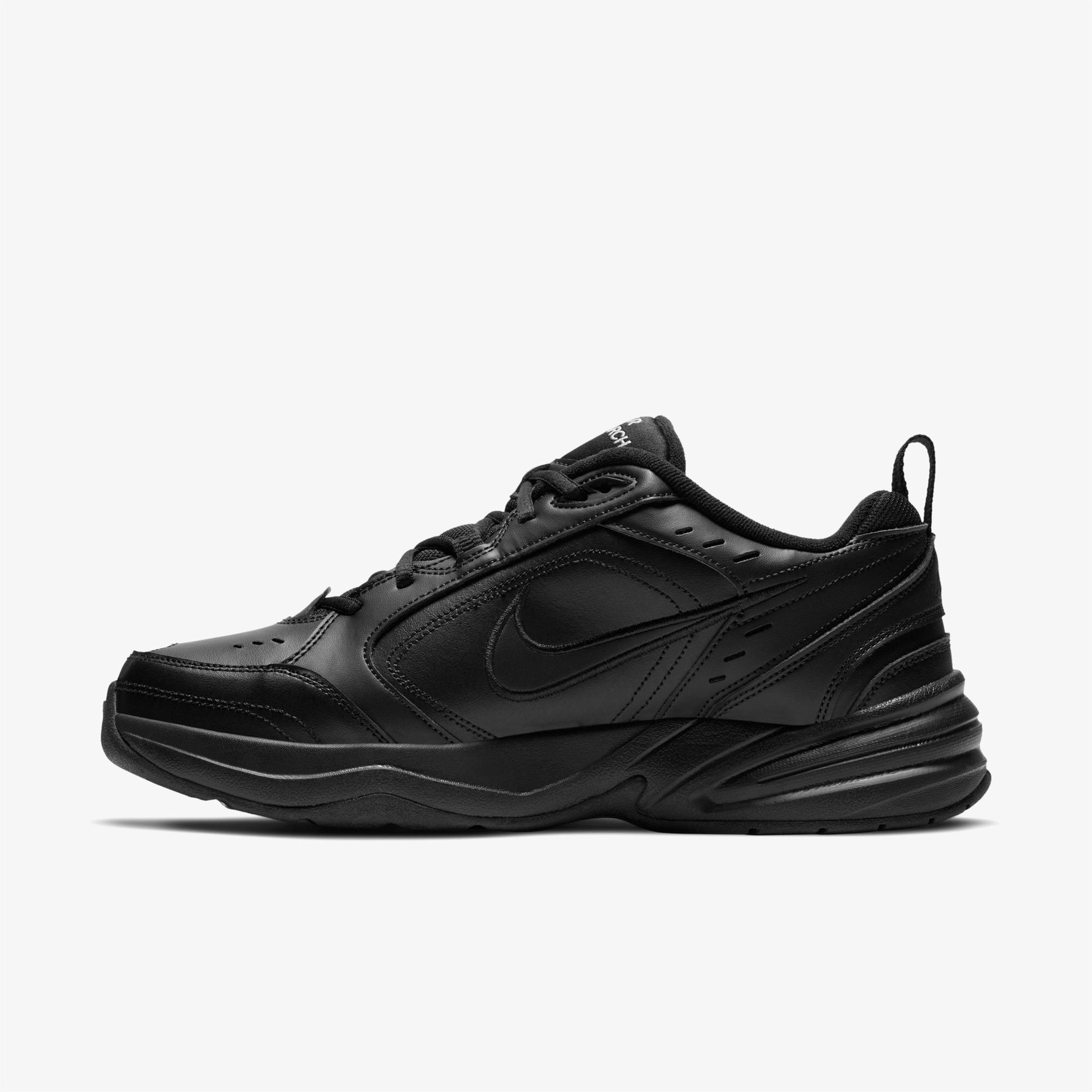 Nike Air Monarch IV Erkek Siyah Spor Ayakkabı