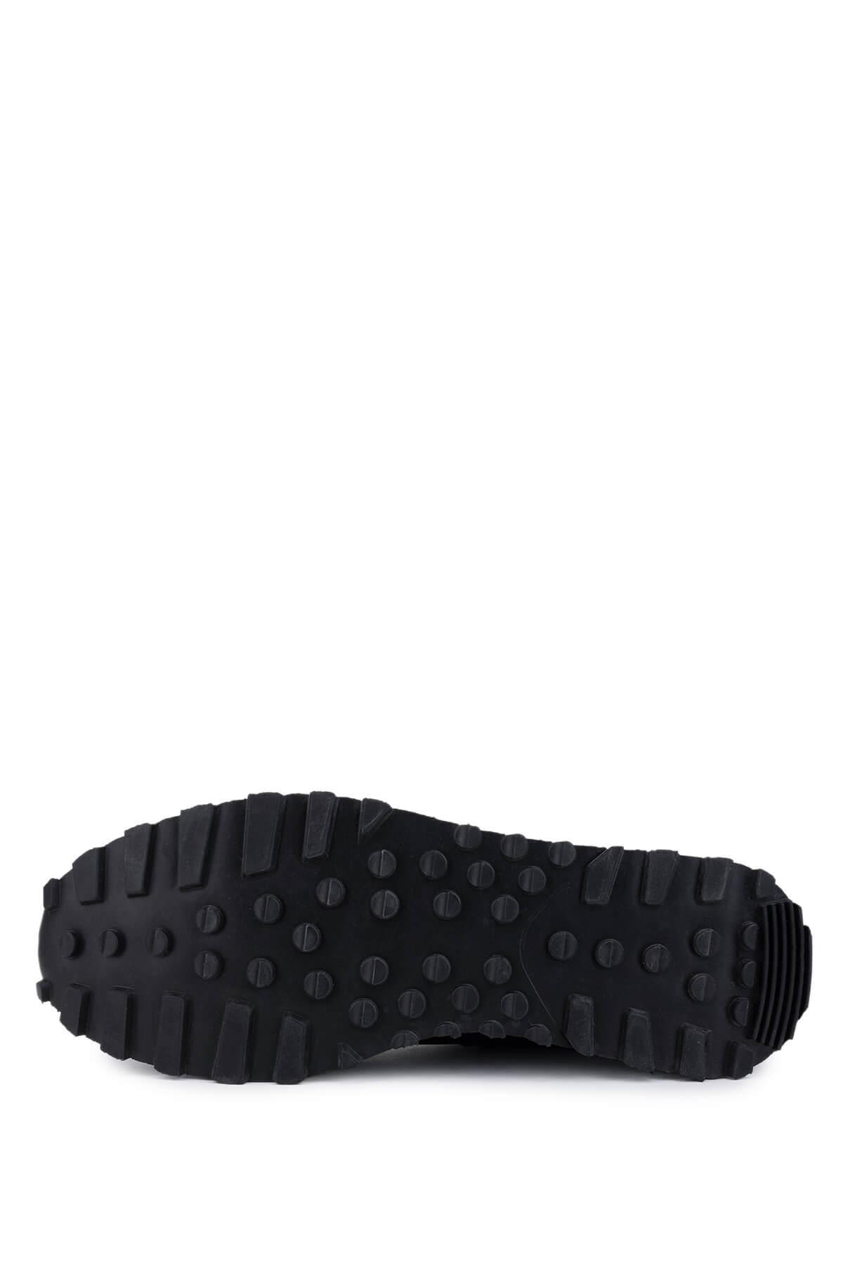 Tamer Tanca Erkek Hakiki Deri Siyah Casual Bot