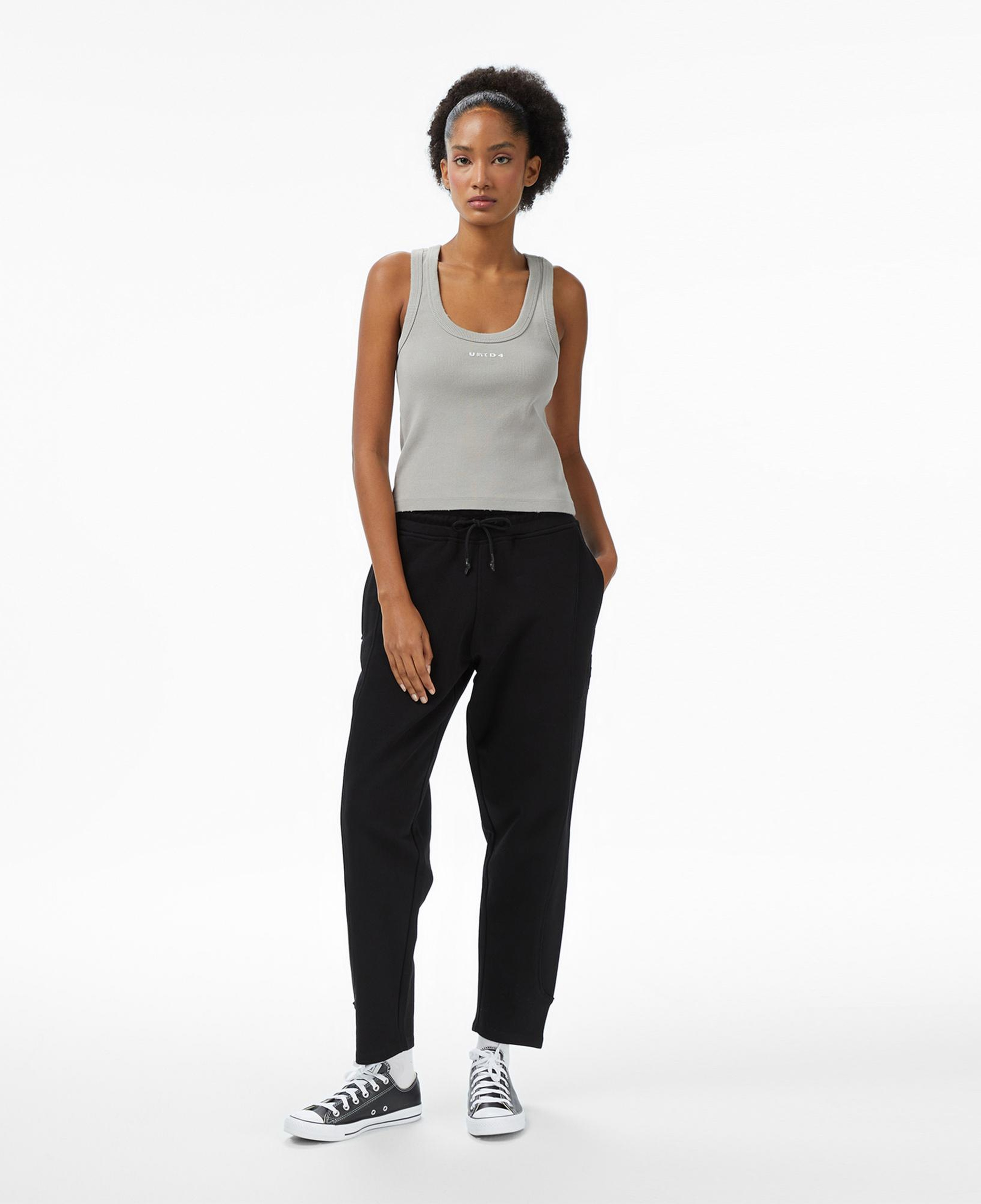 UNITED4 Kadın Siyah Eşofman Altı