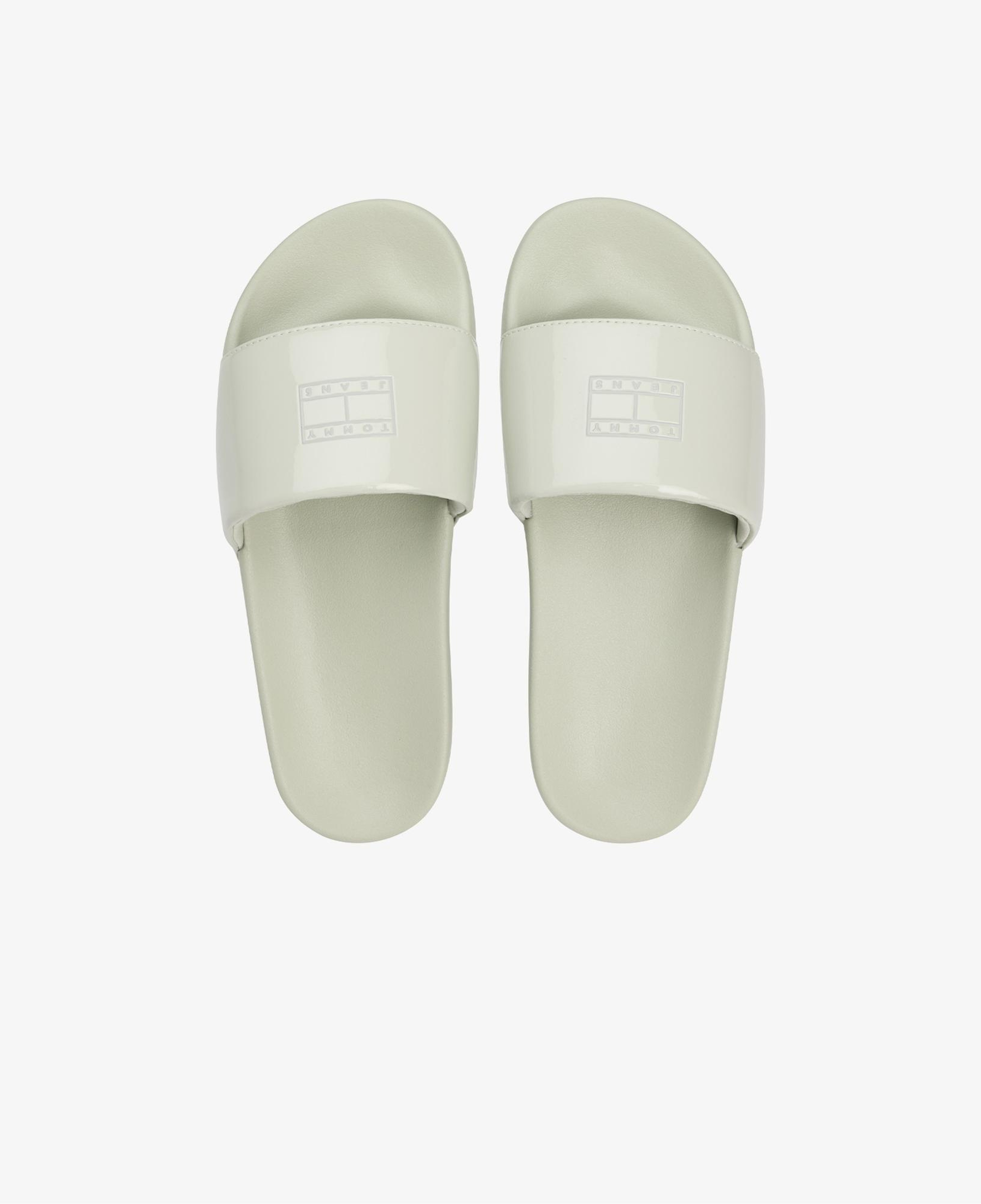 Tommy Jeans Flag Kadın Yeşil Terlik