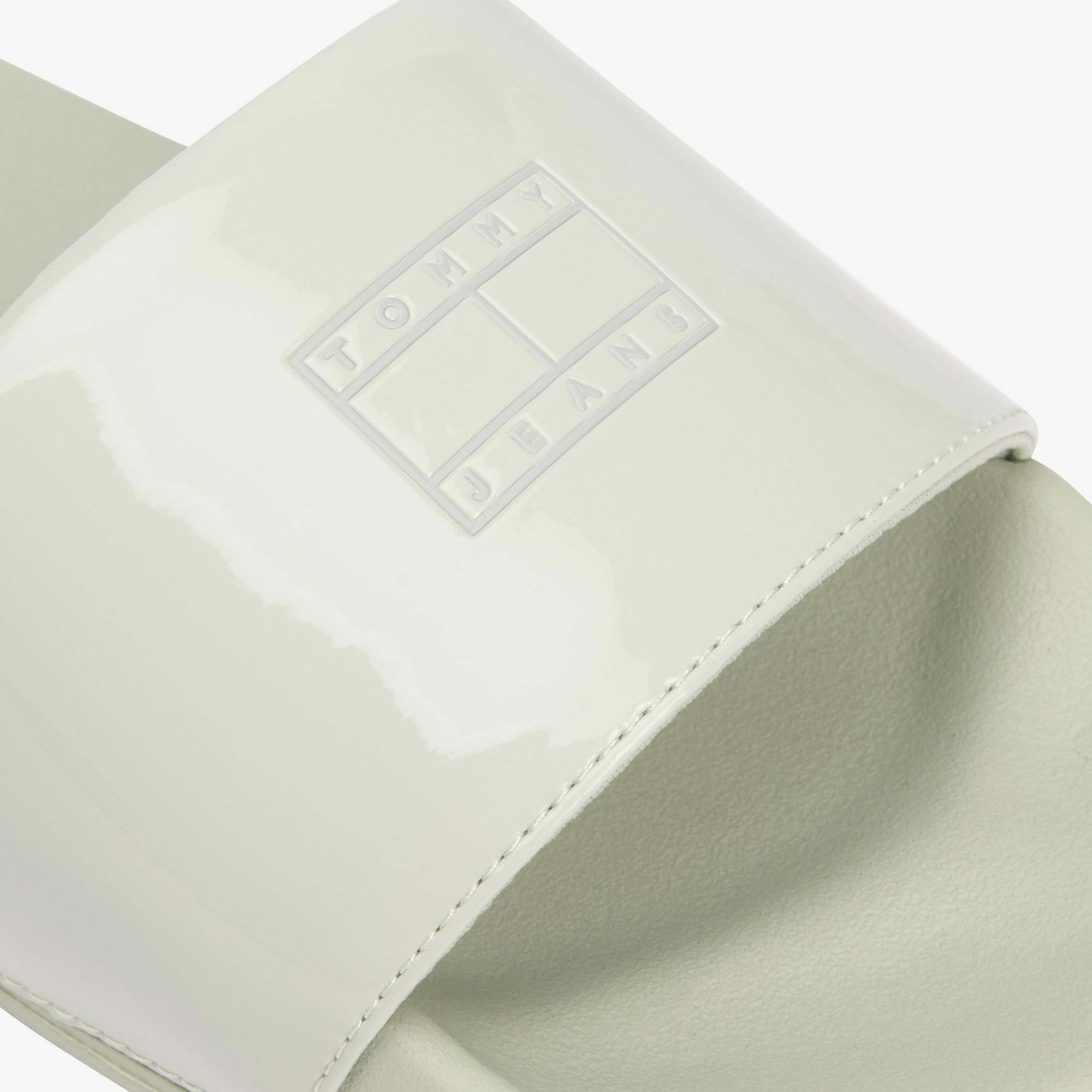 Tommy Jeans Flag Kadın Yeşil Terlik