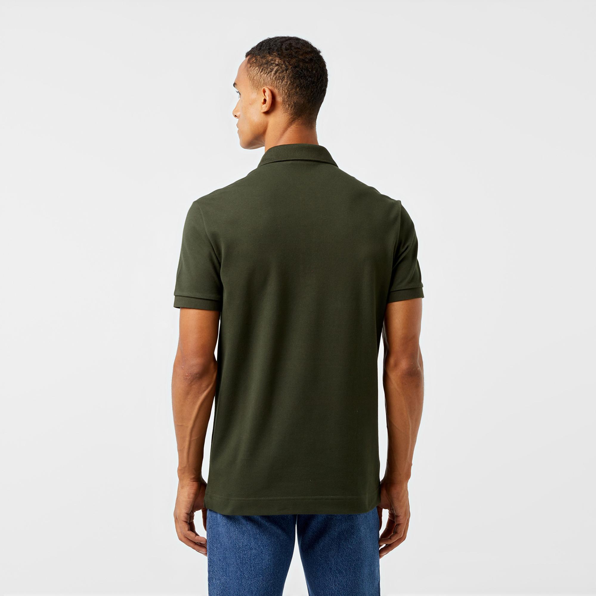 Lacoste Paris Erkek Regular Fit Haki Polo