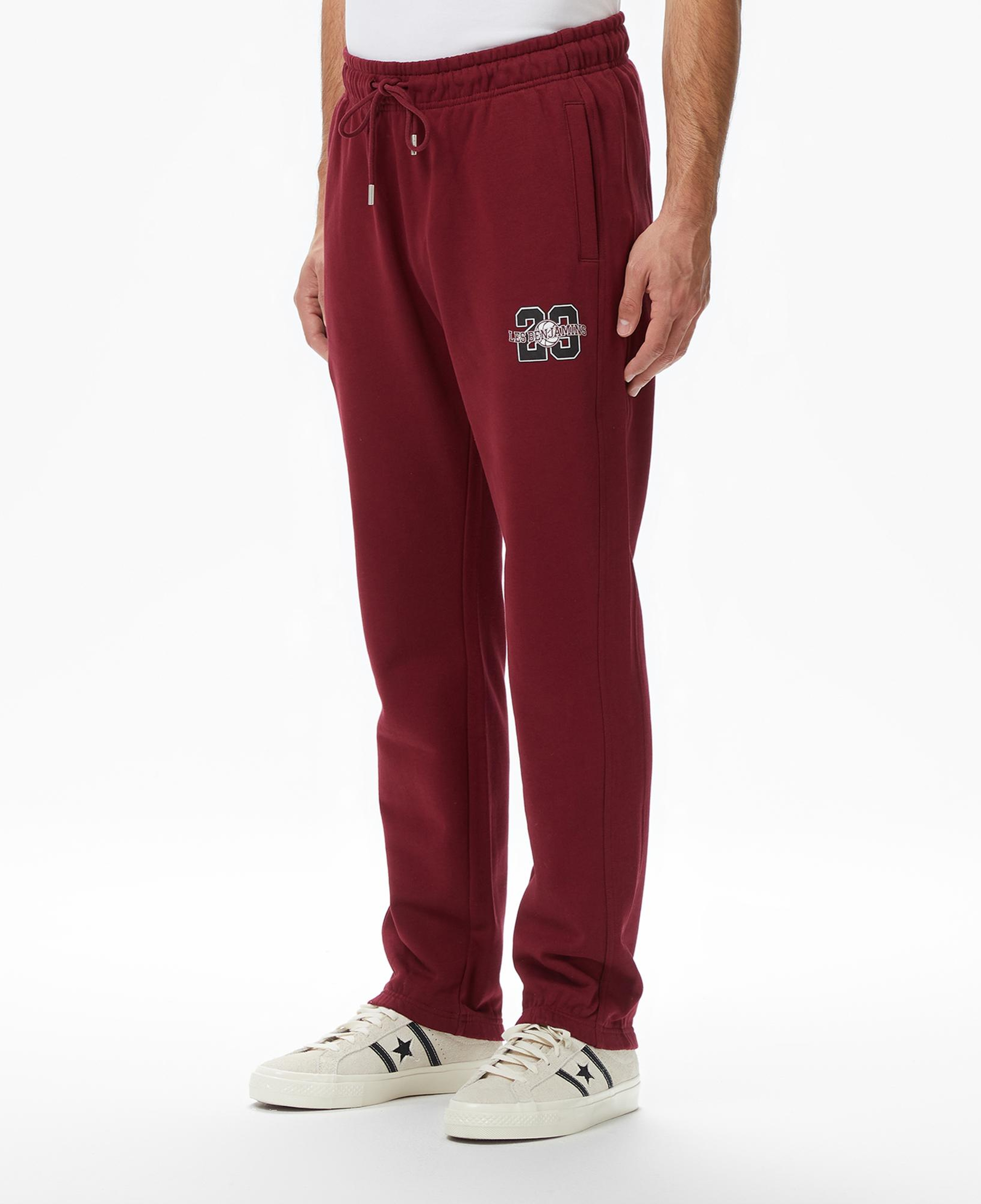 Les Benjamins Essentials 704 Erkek Bordo Eşofman Altı