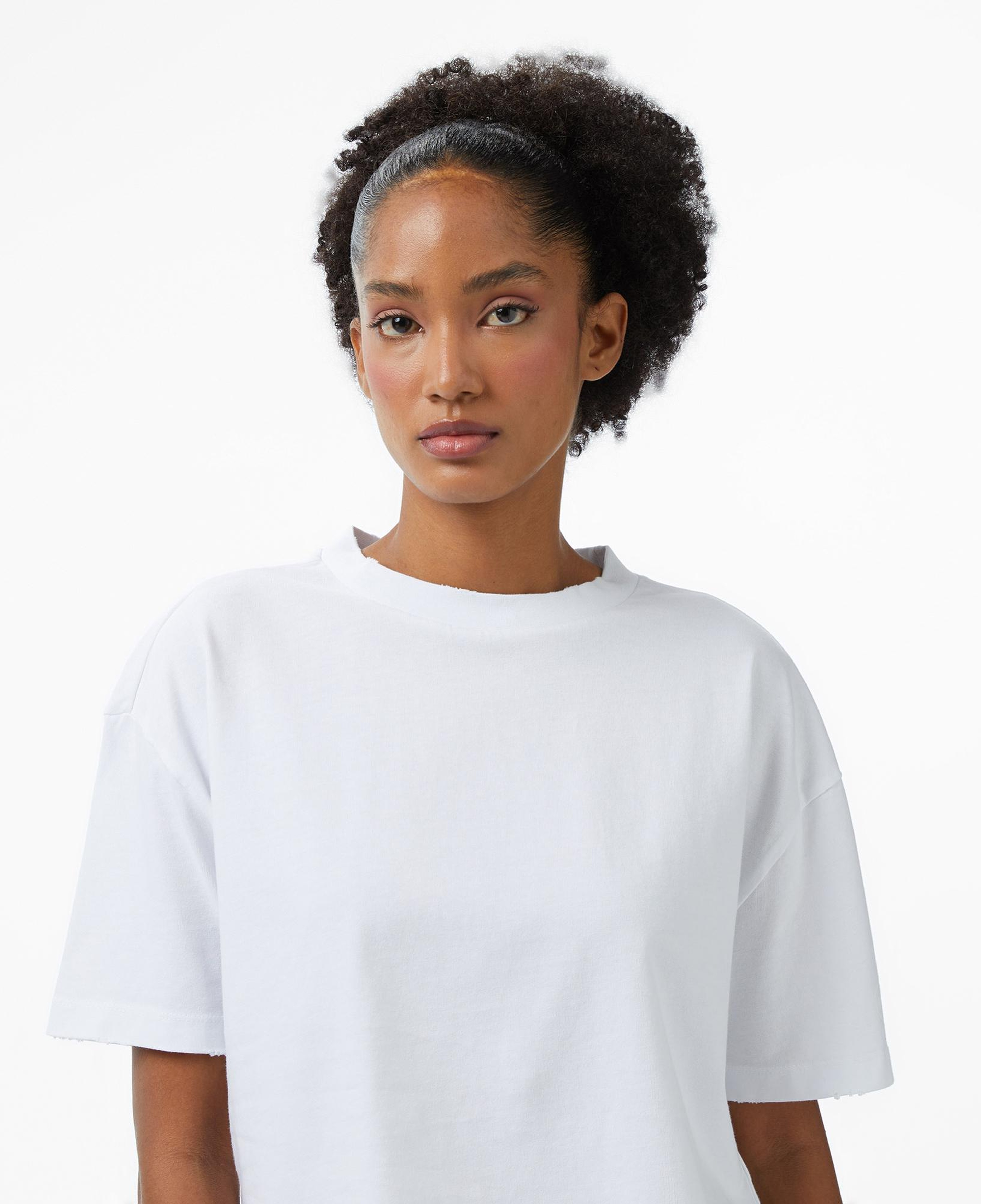 UNITED4 Kadın Beyaz T-Shirt