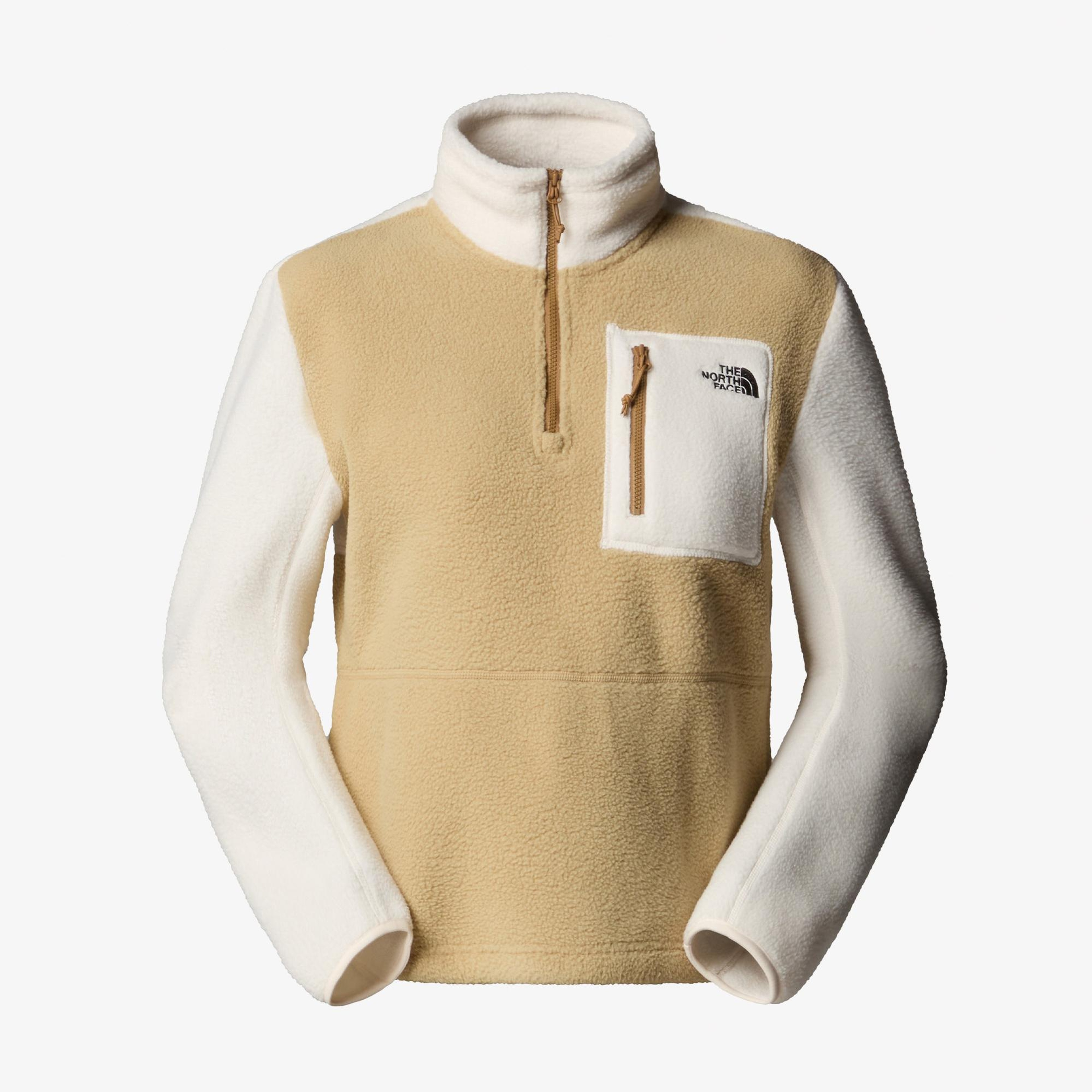 The North Face Yumiori 1/4 Zip Kadın Kahverengi Polar Mont