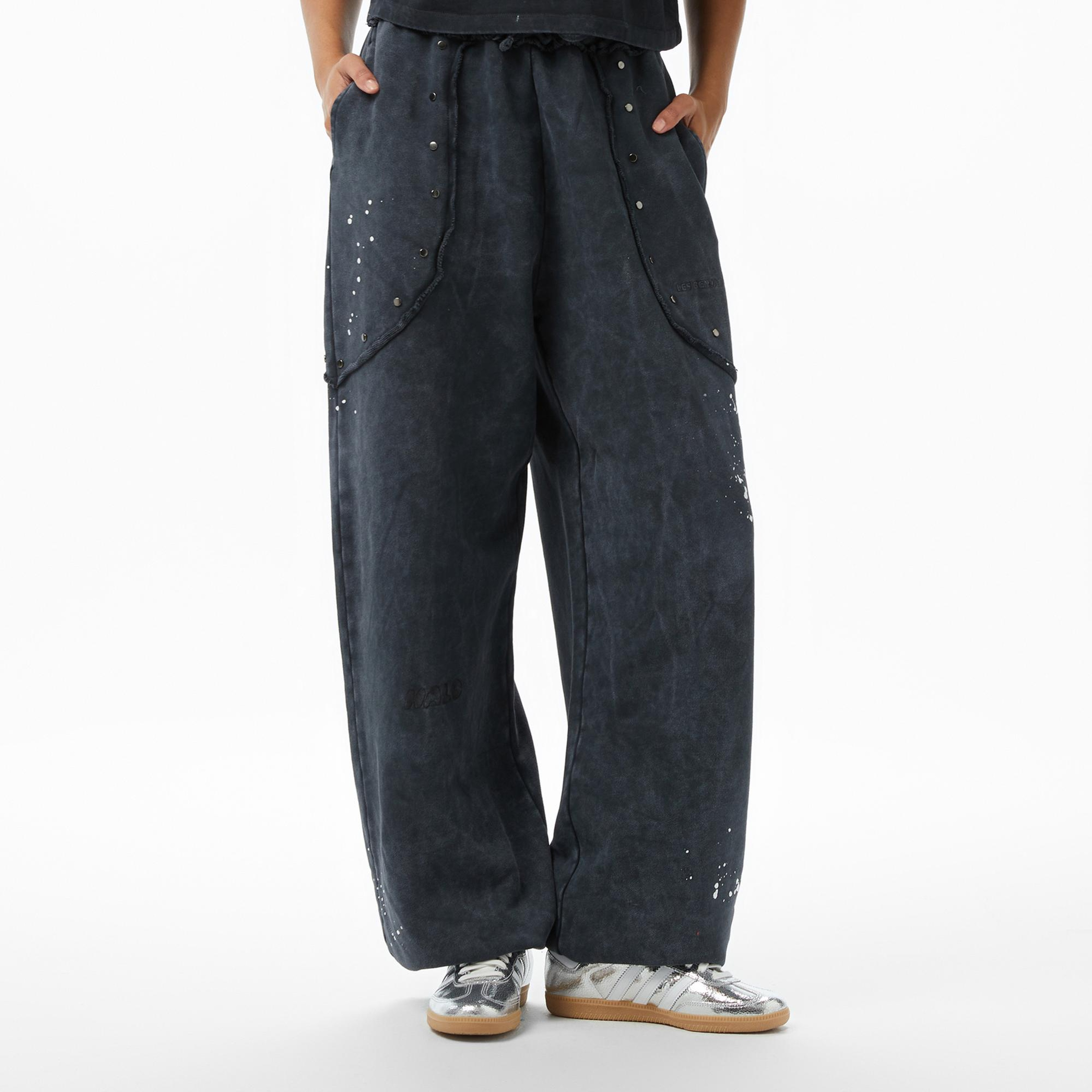 Les Benjamins Essentials 301 Kadın Siyah Eşofman Altı