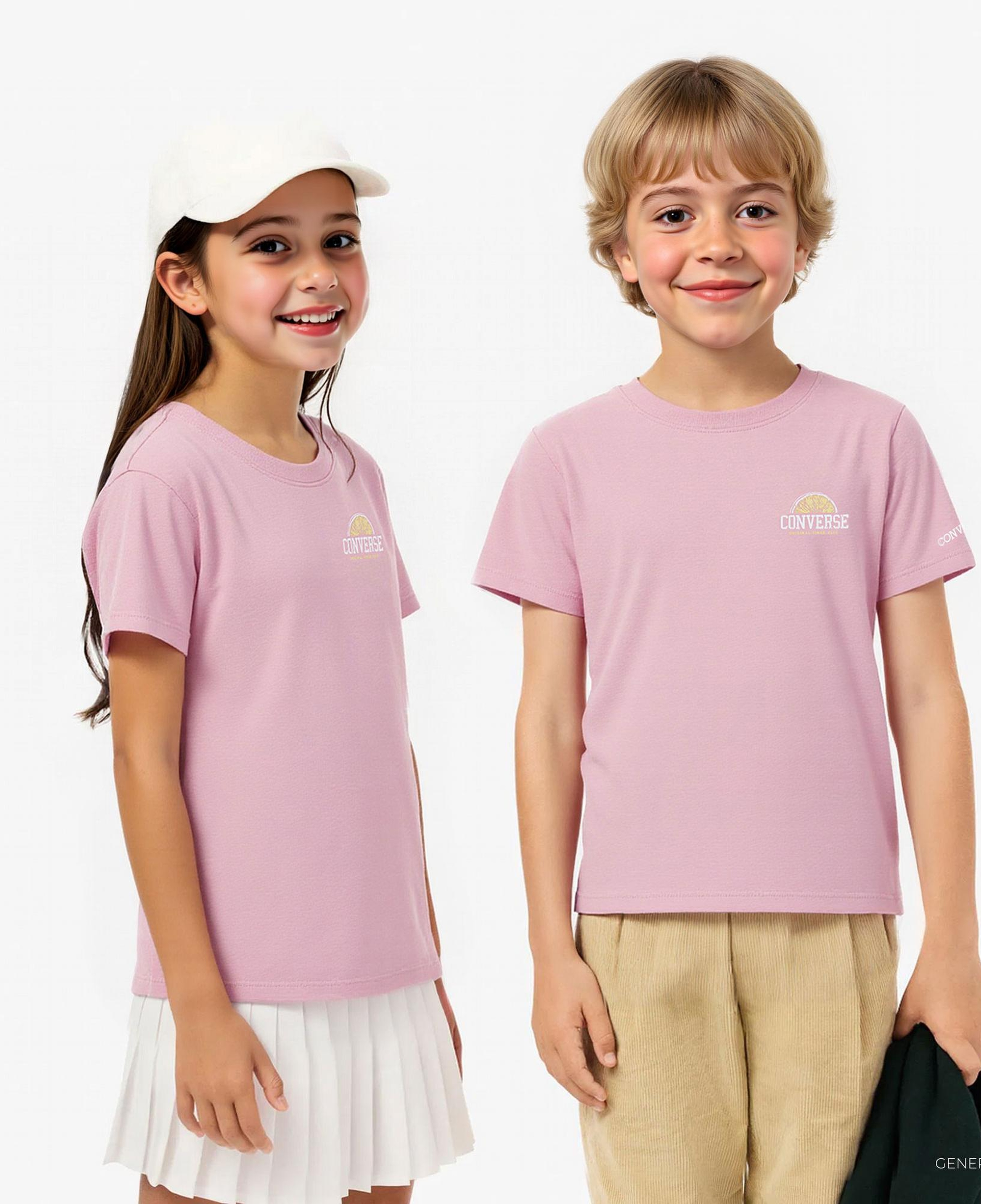 Converse Çocuk Pembe T-Shirt