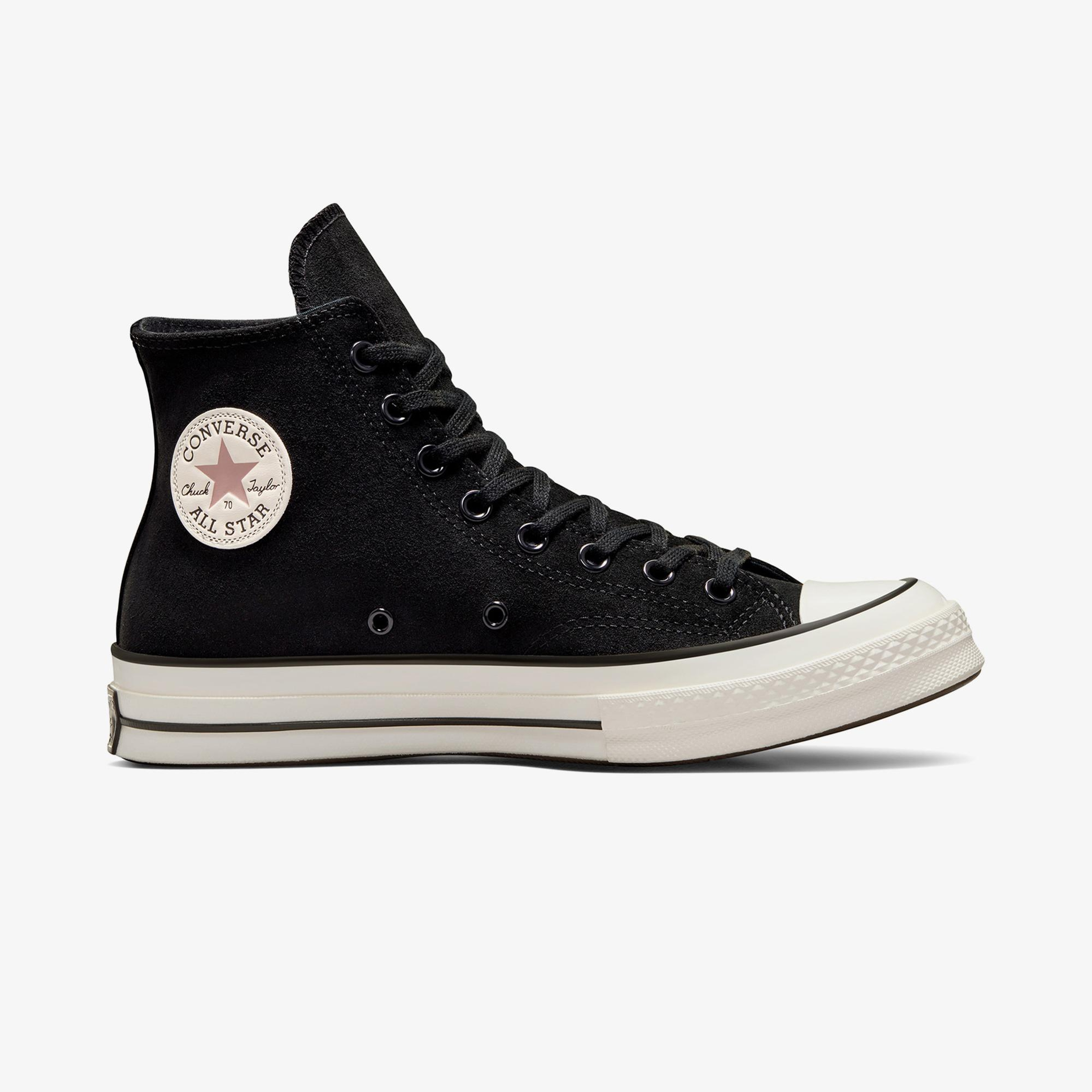 Converse Chuck 70 Unisex Siyah Süet Sneaker