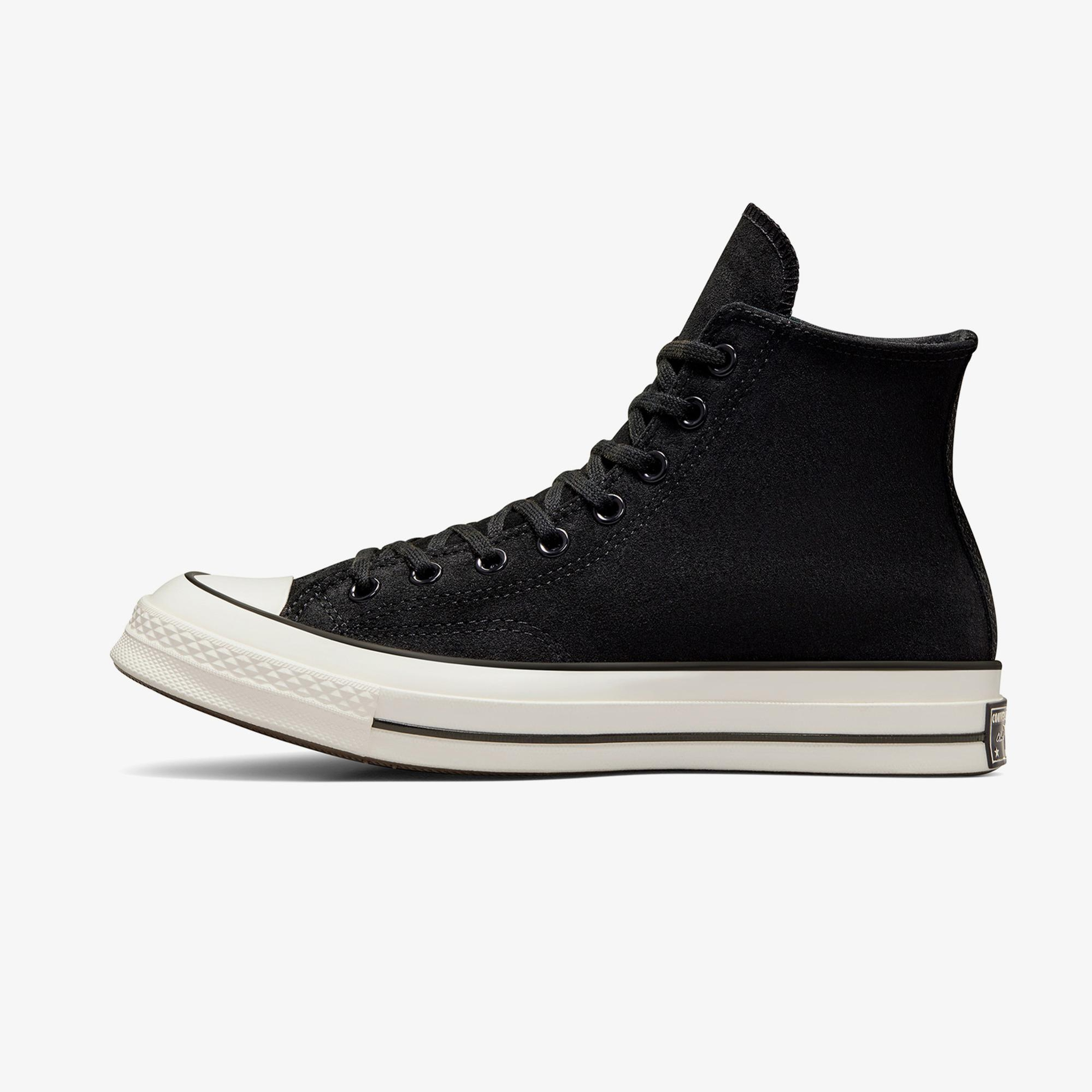 Converse Chuck 70 Unisex Siyah Süet Sneaker