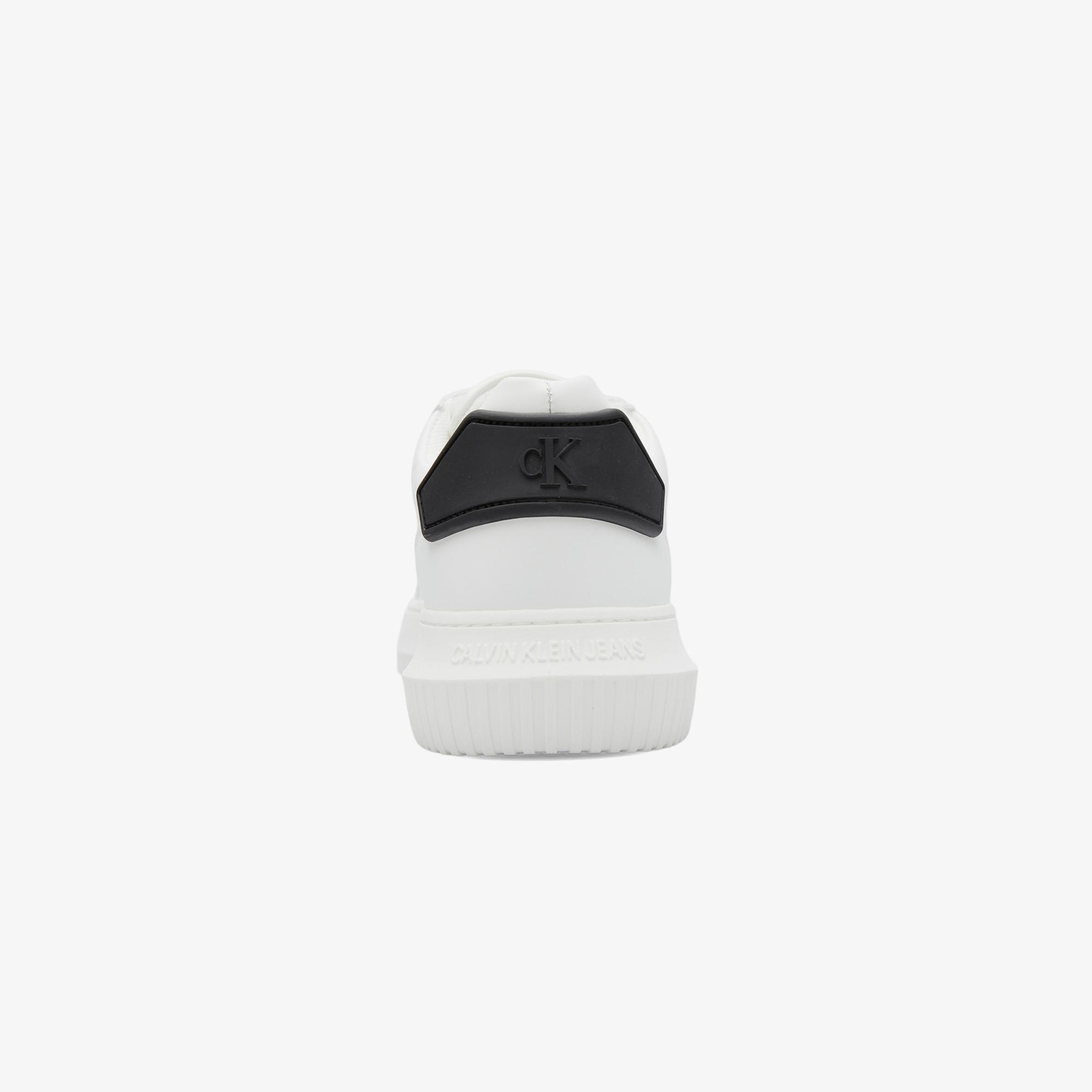 Calvin Klein Chunky Cupsole Patch  Erkek Beyaz Sneaker