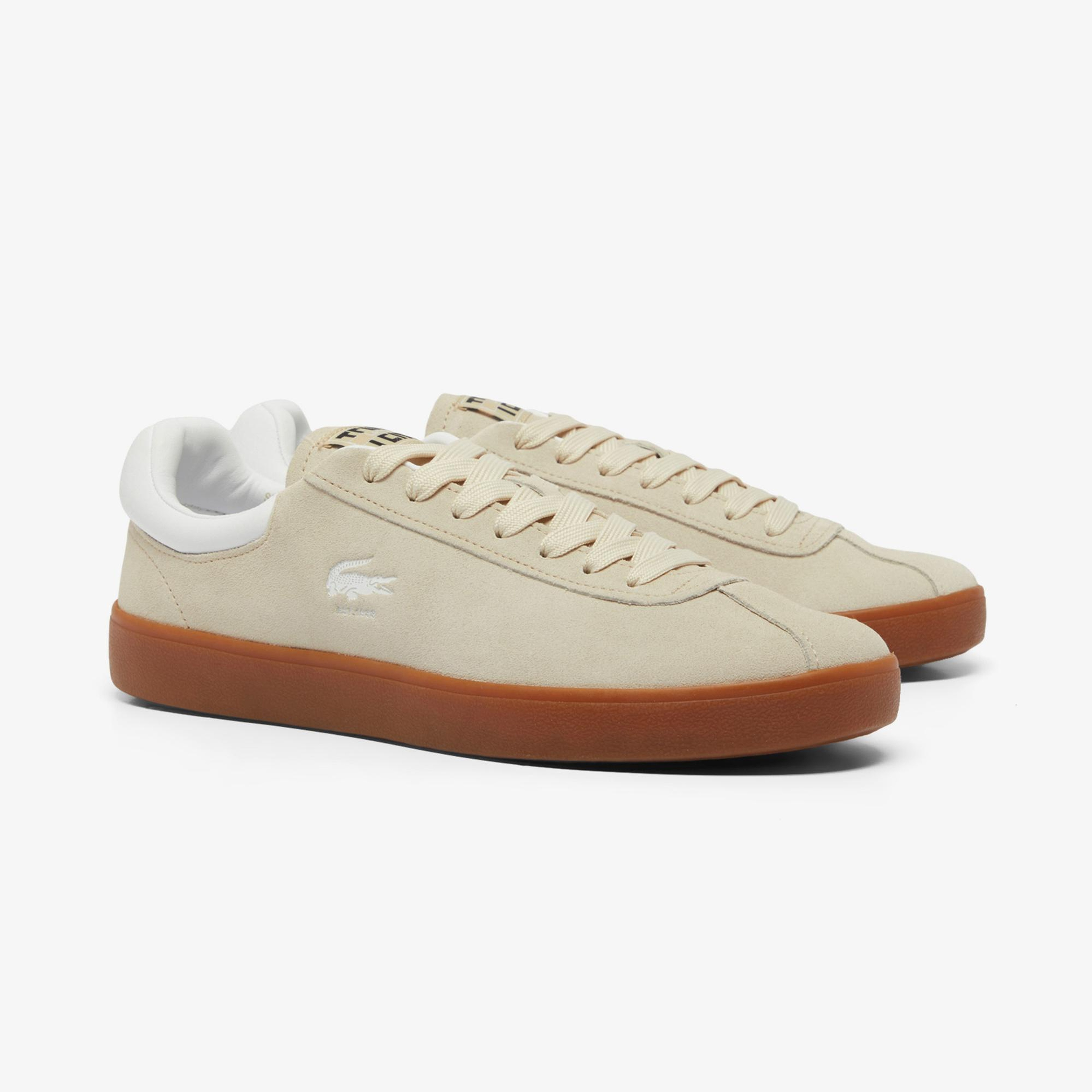 Lacoste Baseshot Erkek Bej Sneaker