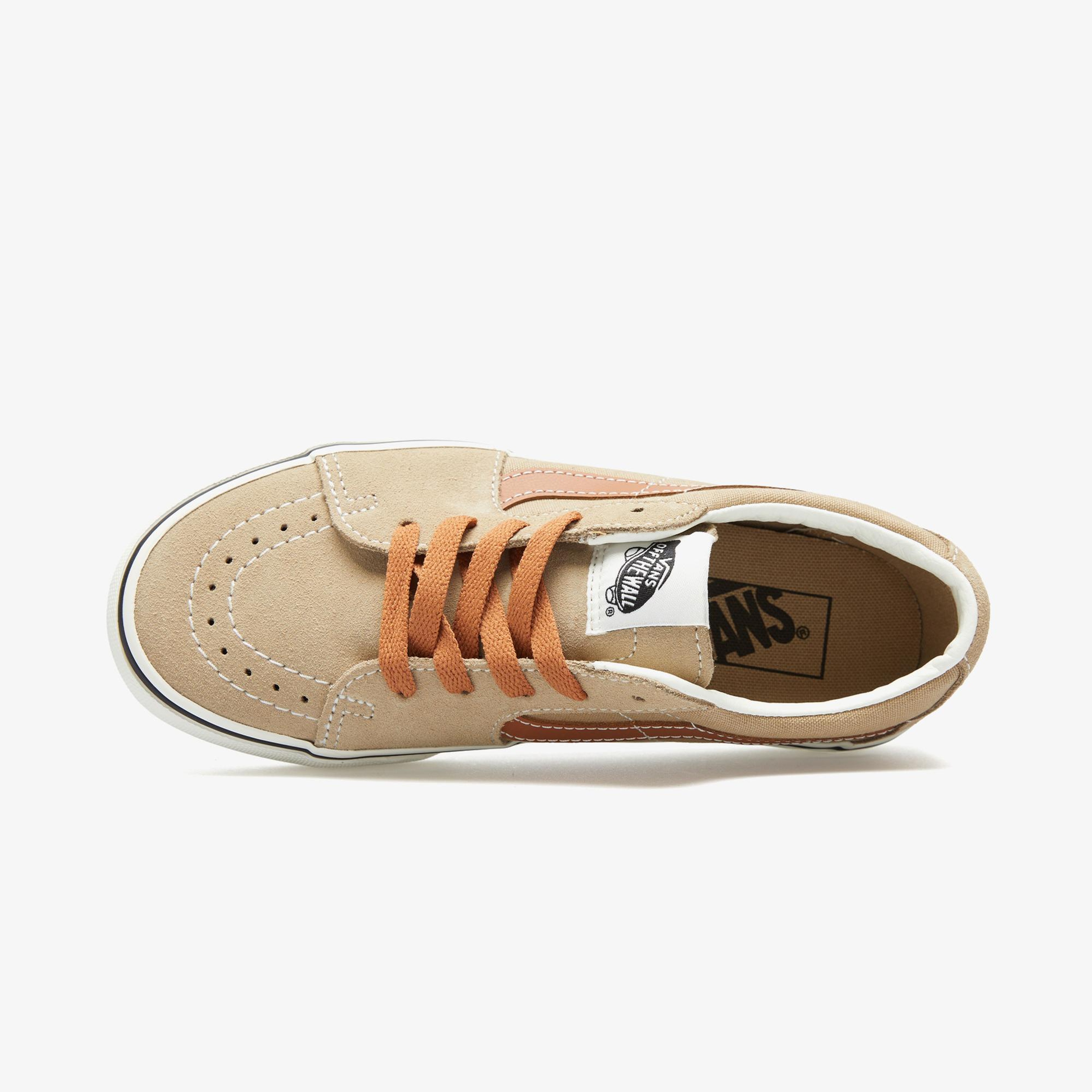 Vans Sk8-Low Unisex Krem Sneaker