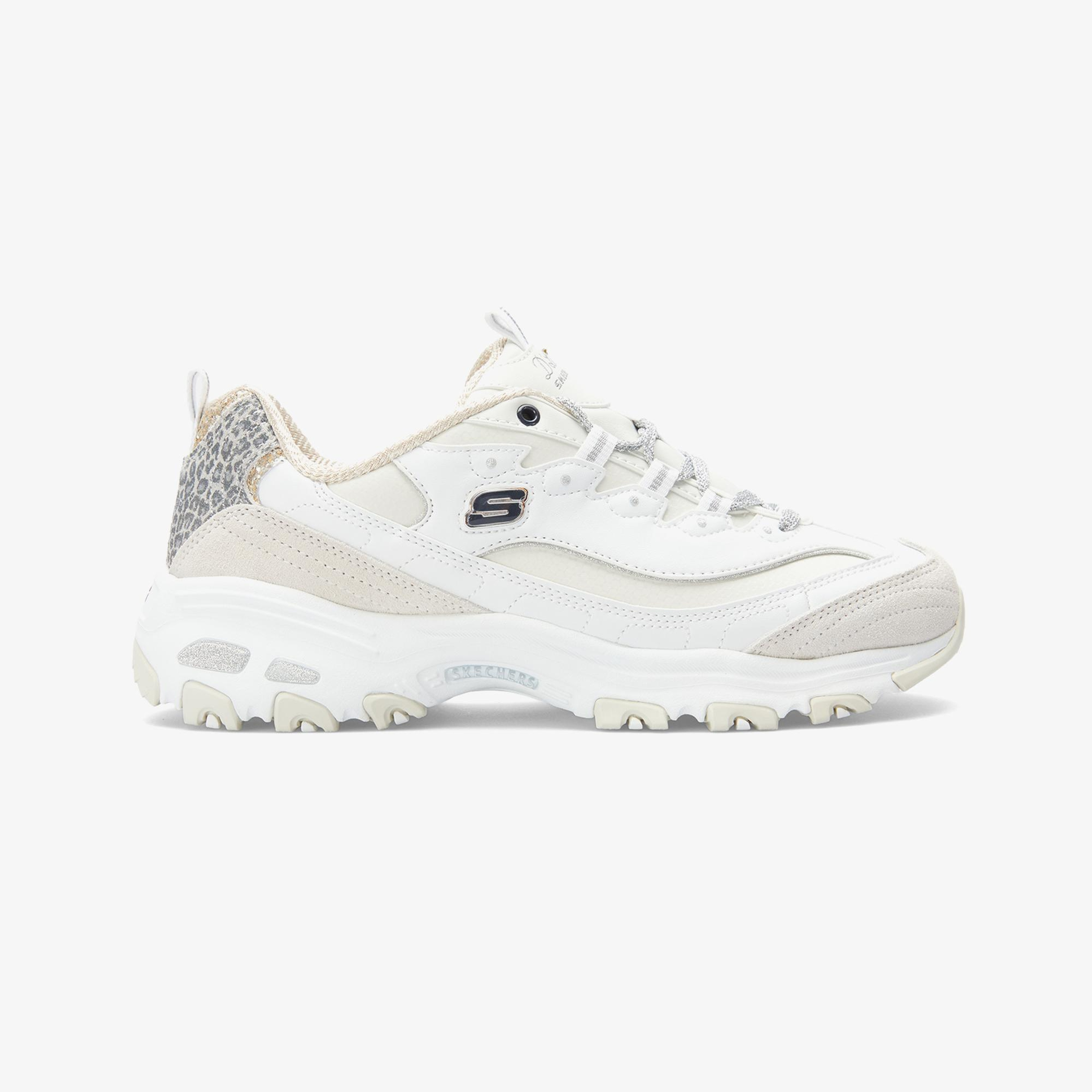 Skechers D'Lites Kadın Beyaz Spor Ayakkabı