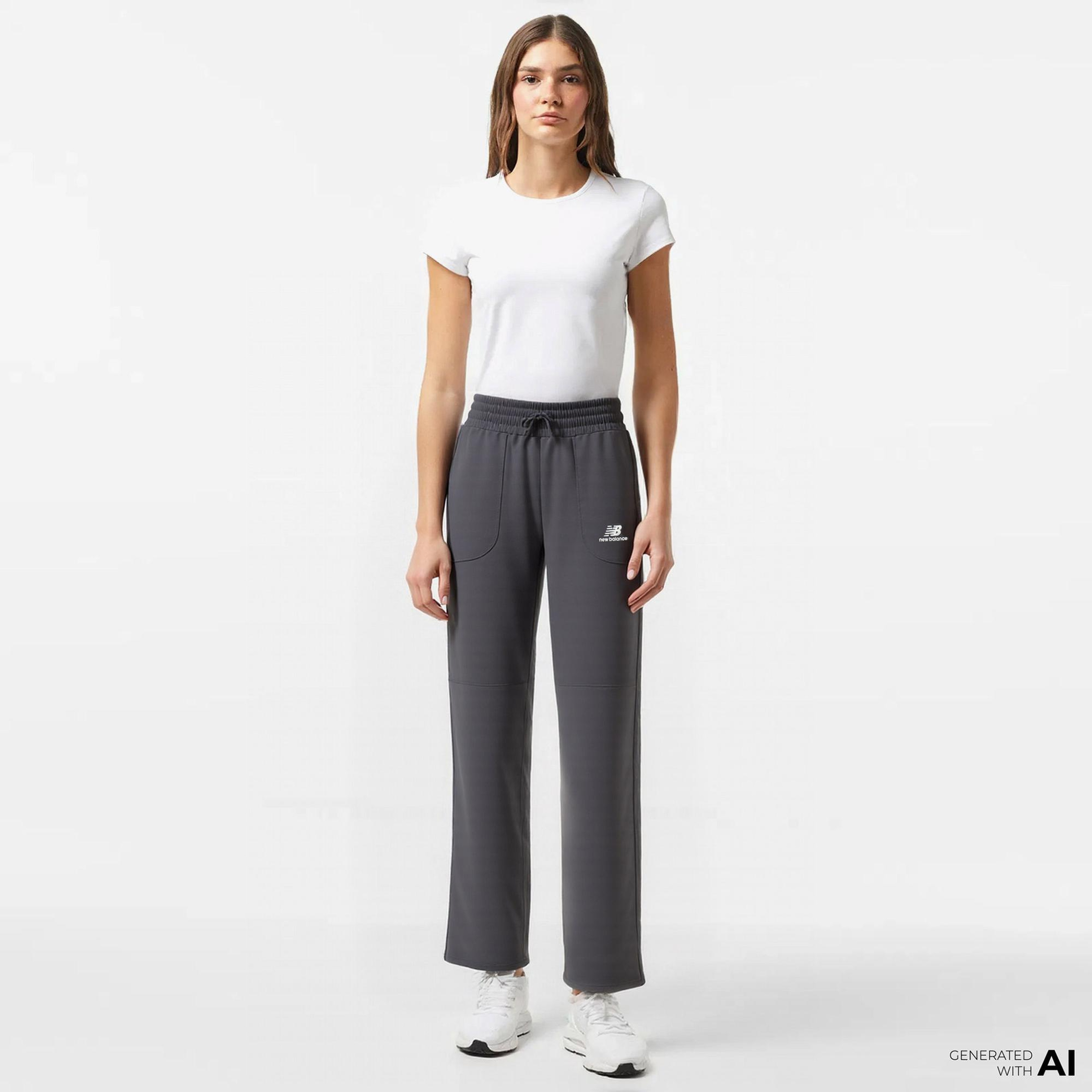 New Balance NB Lifestyle Kadın Mavi Pantolon