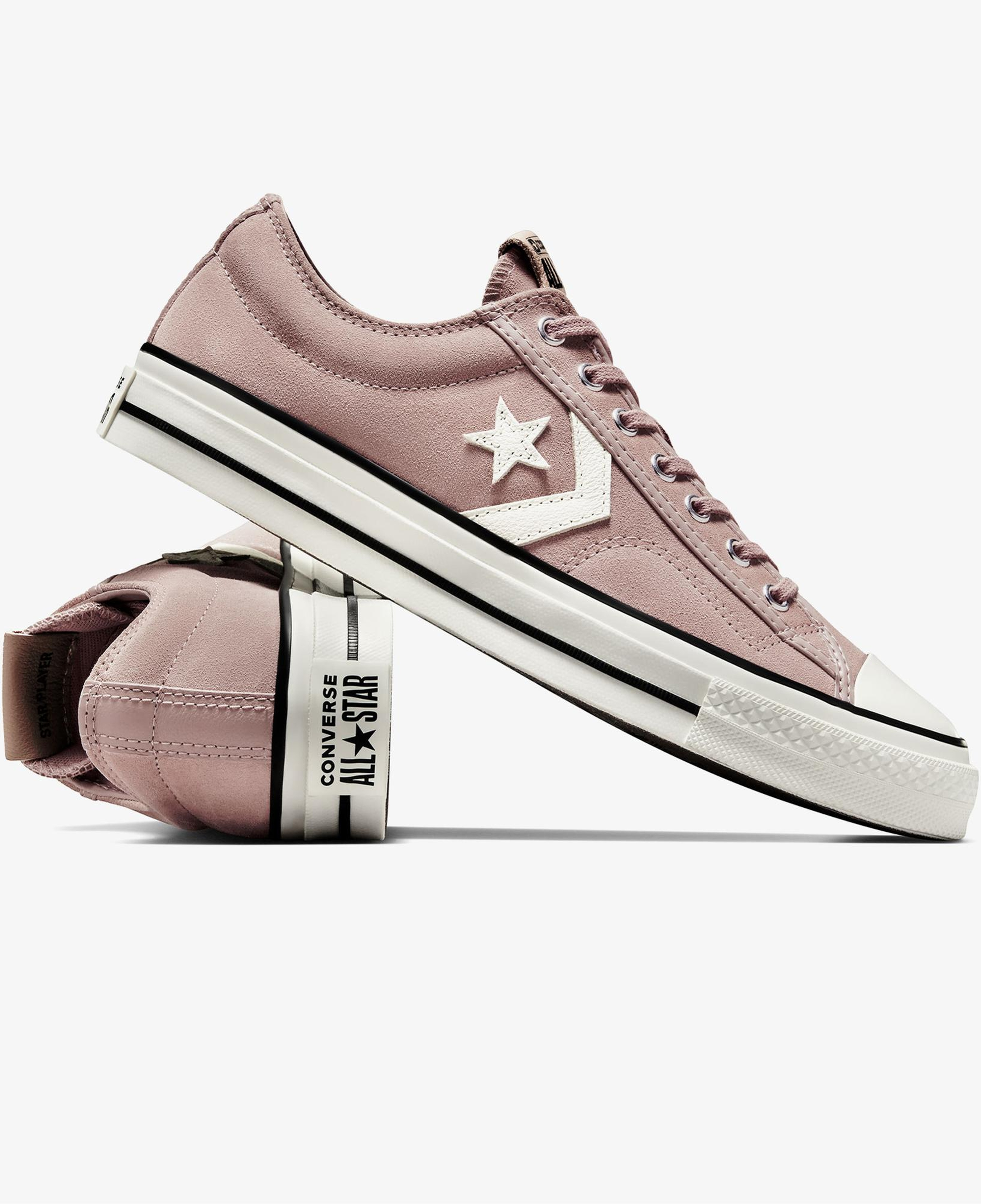 Converse Star Player 76 Unisex Pembe Deri Sneaker