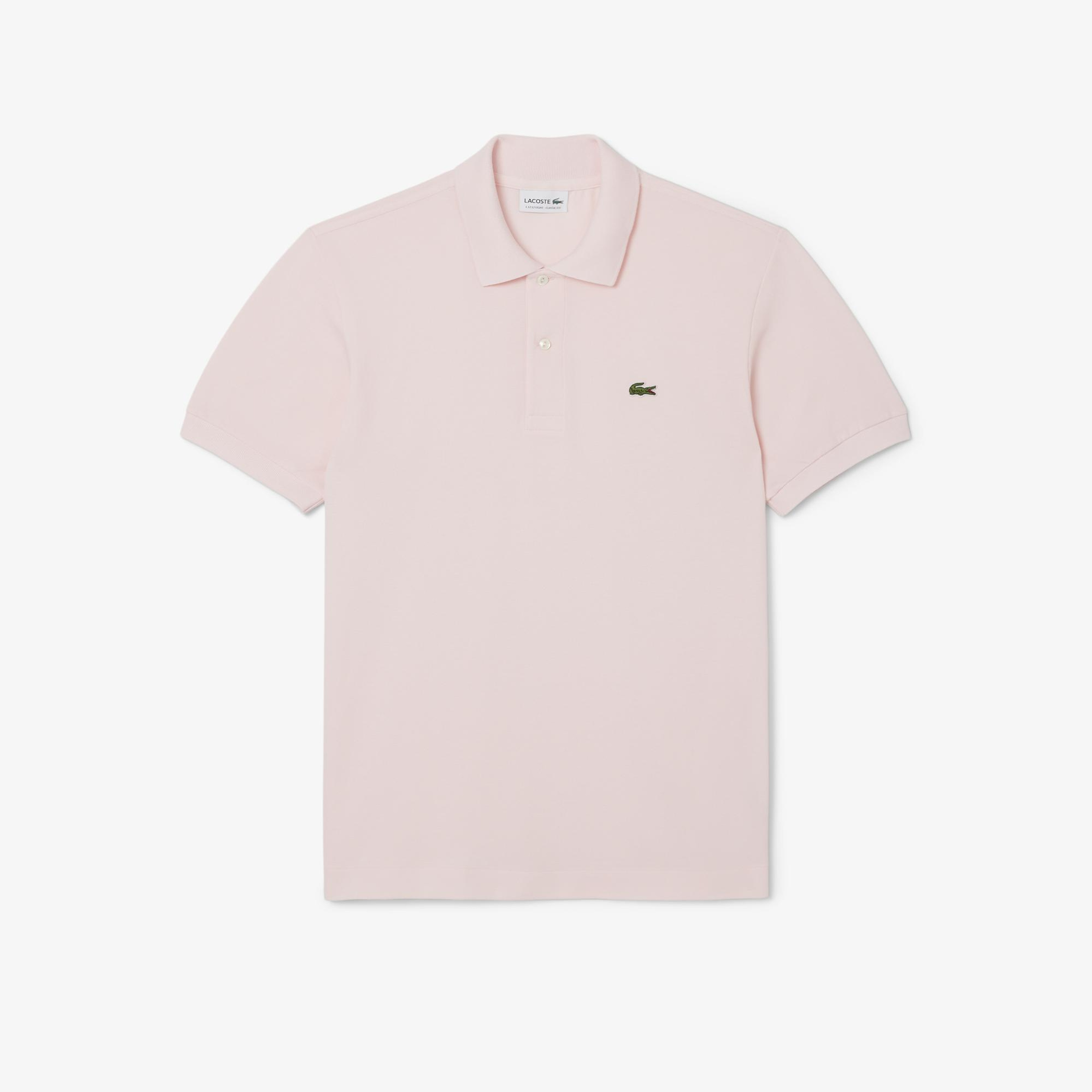 Lacoste Classic Fit Erkek Pembe Polo