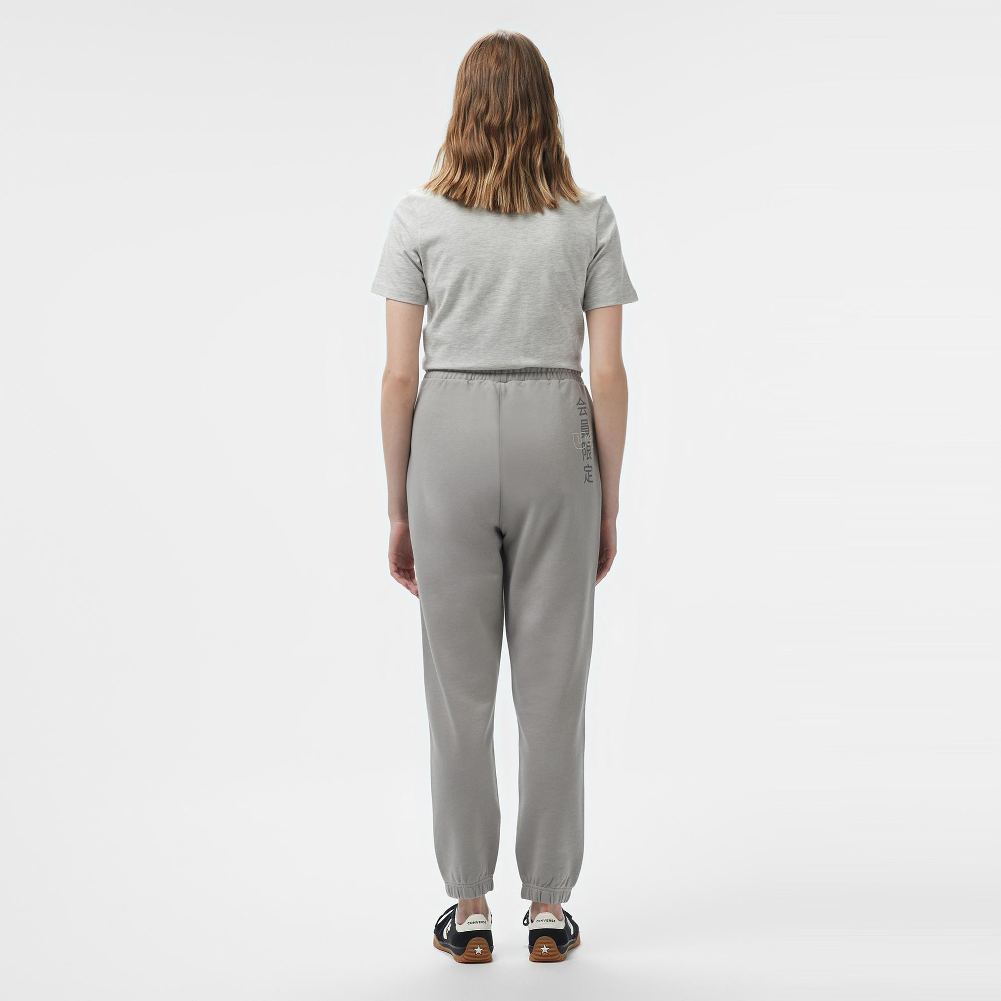 UNITED4 Comfort Flare Kadın Gri Eşofman Altı