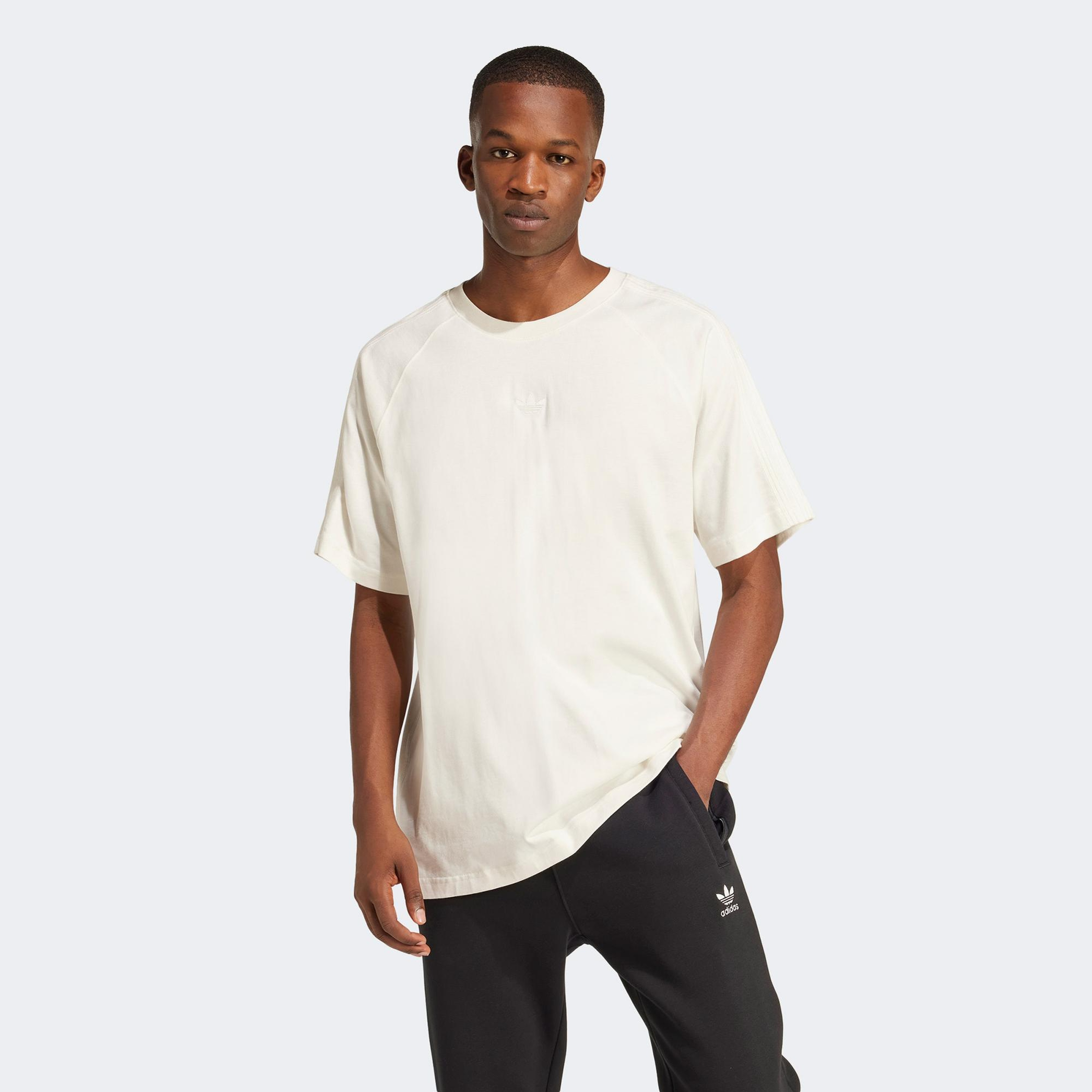 adidas Premium Essentials Erkek Beyaz Tişört