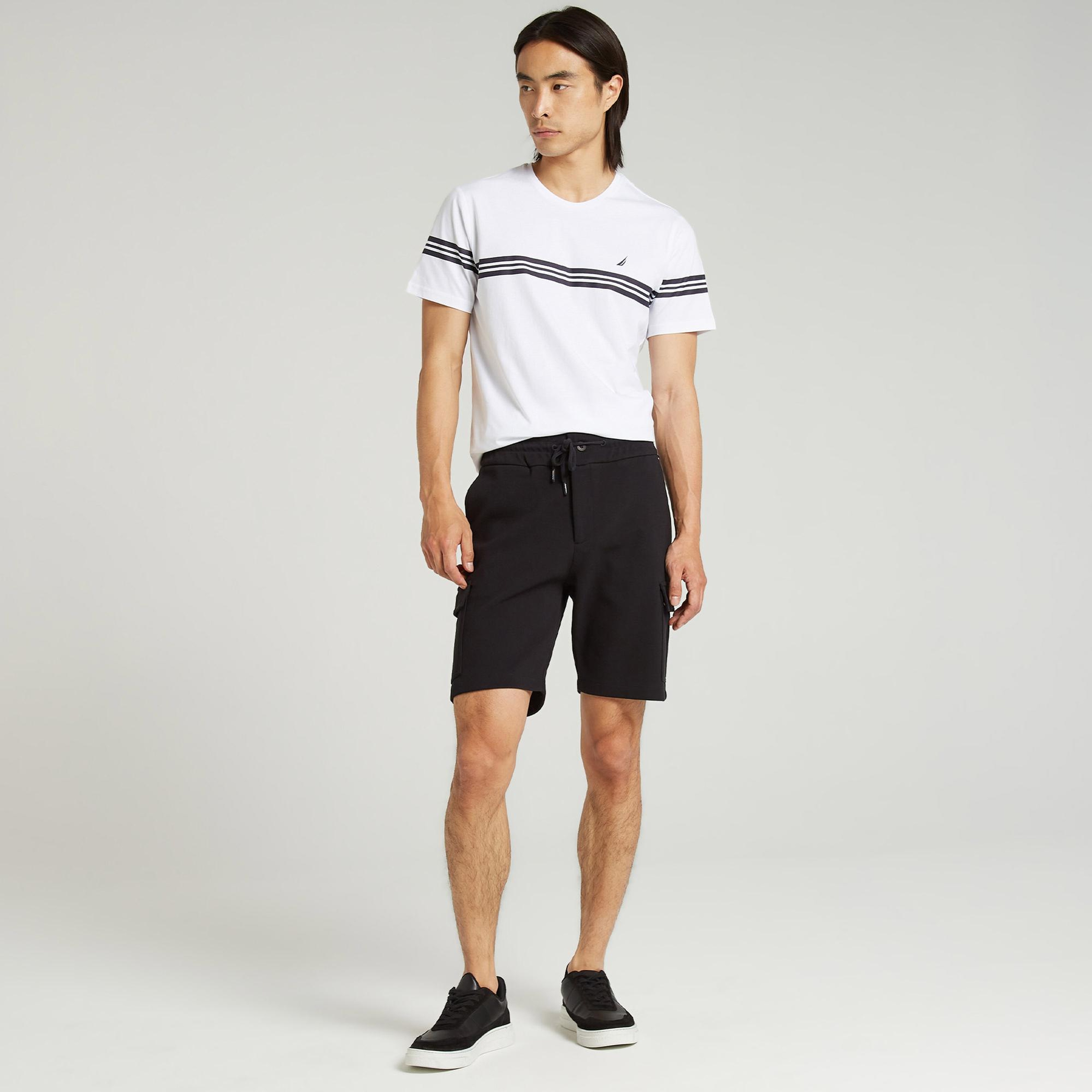 Nautica Erkek Siyah Standart Fit Şort