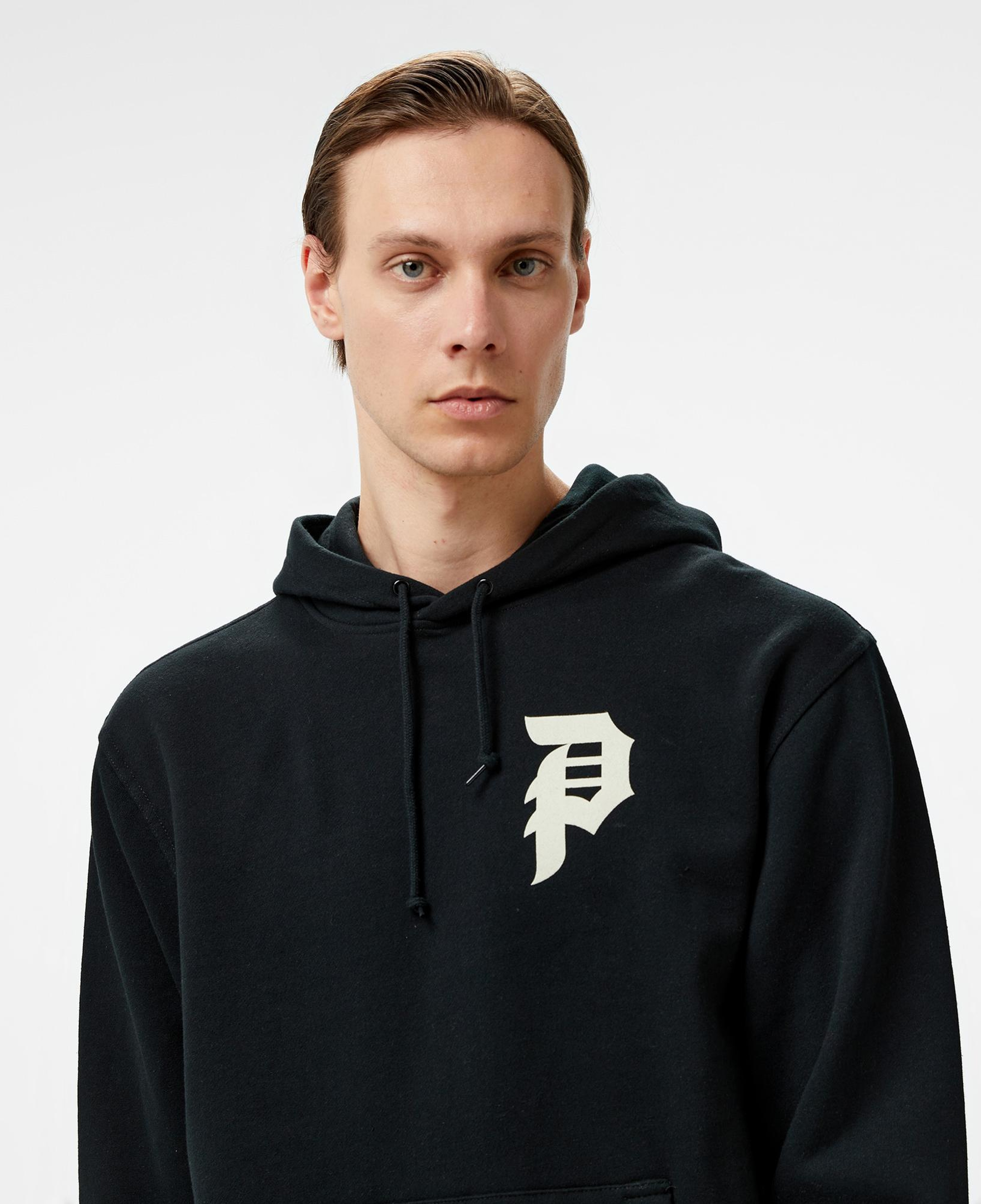 Primitive Courage Erkek Siyah Hoodie