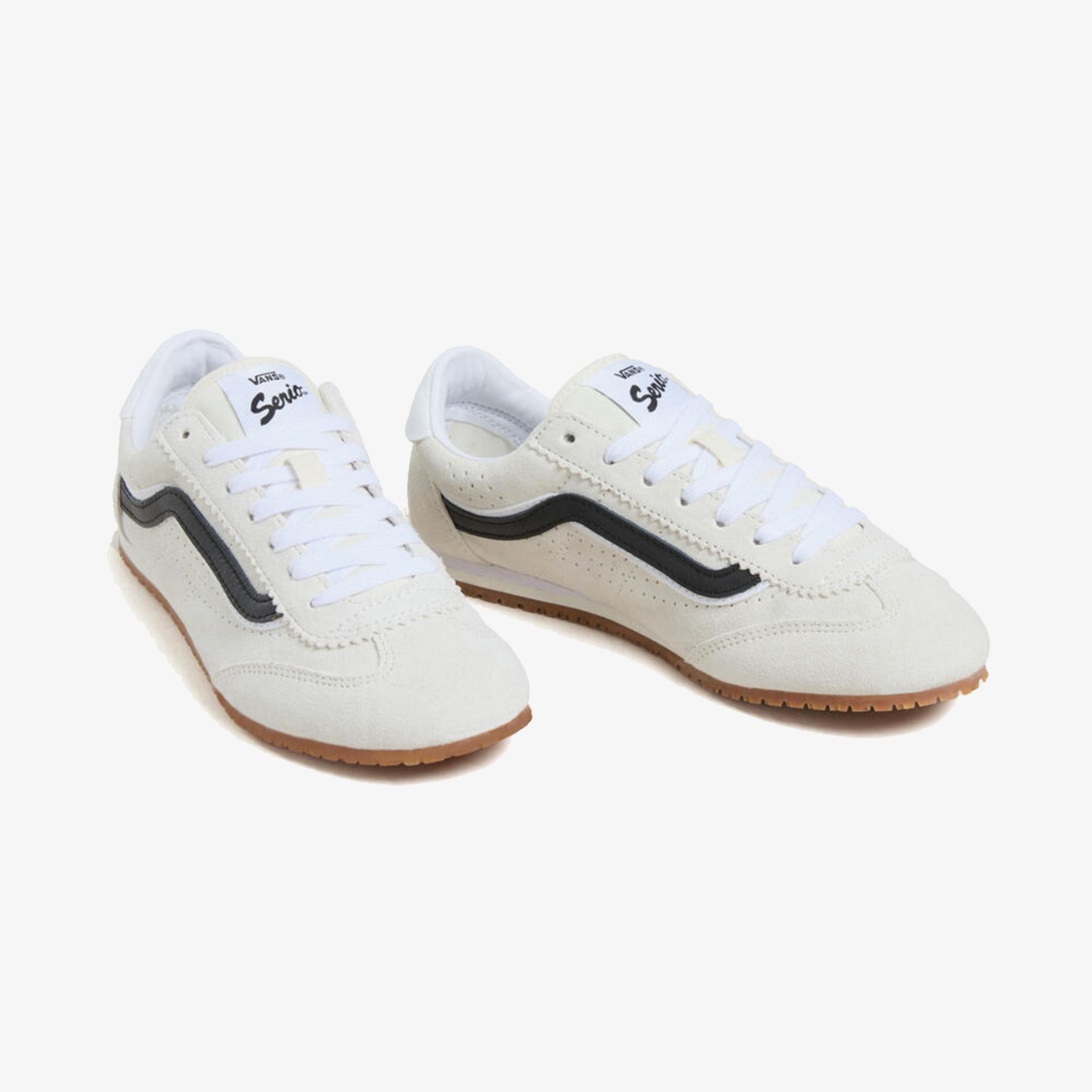 Vans Super Lowpro Unisex Krem Sneaker