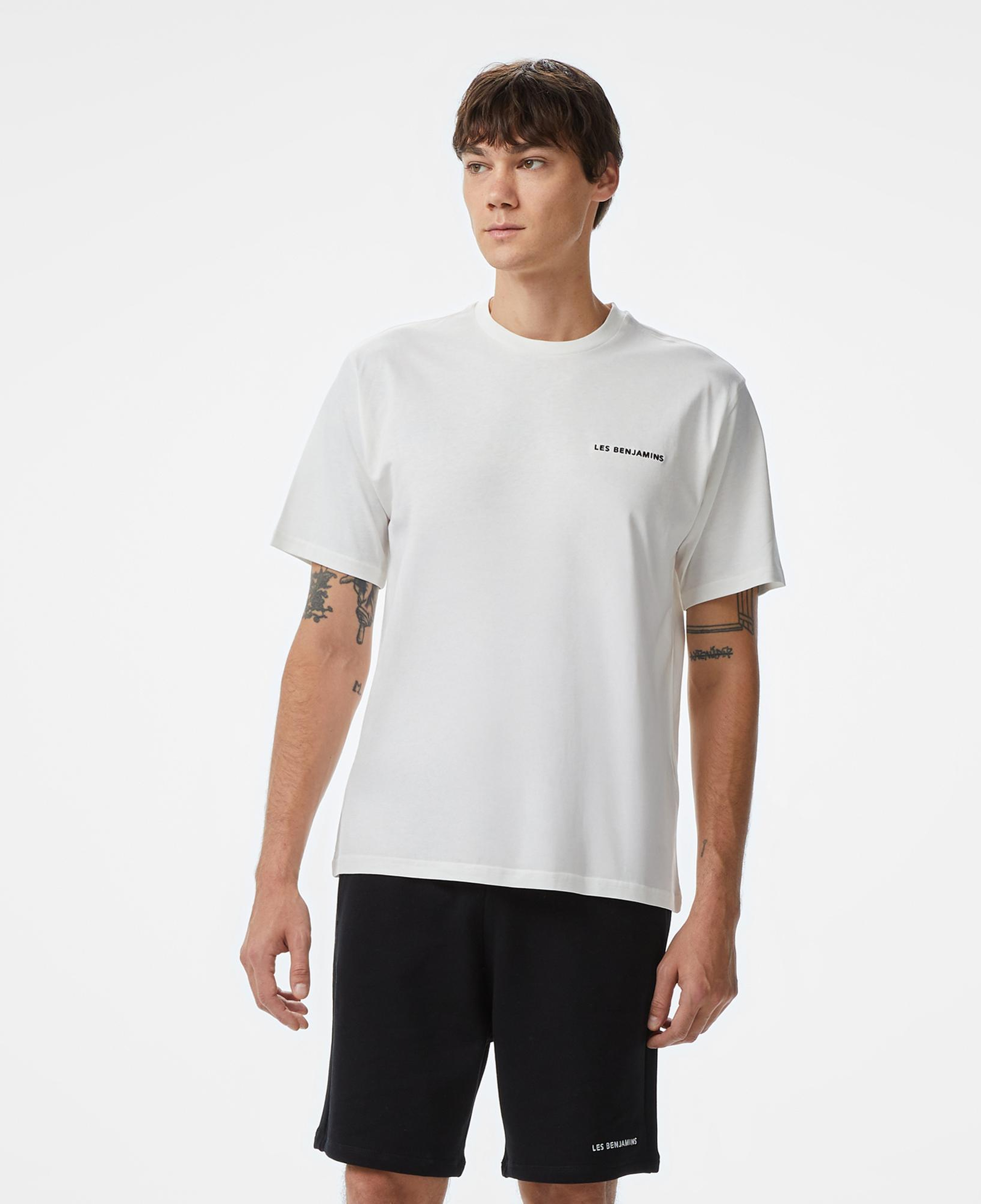 Les Benjamins Erkek Beyaz T-Shirt