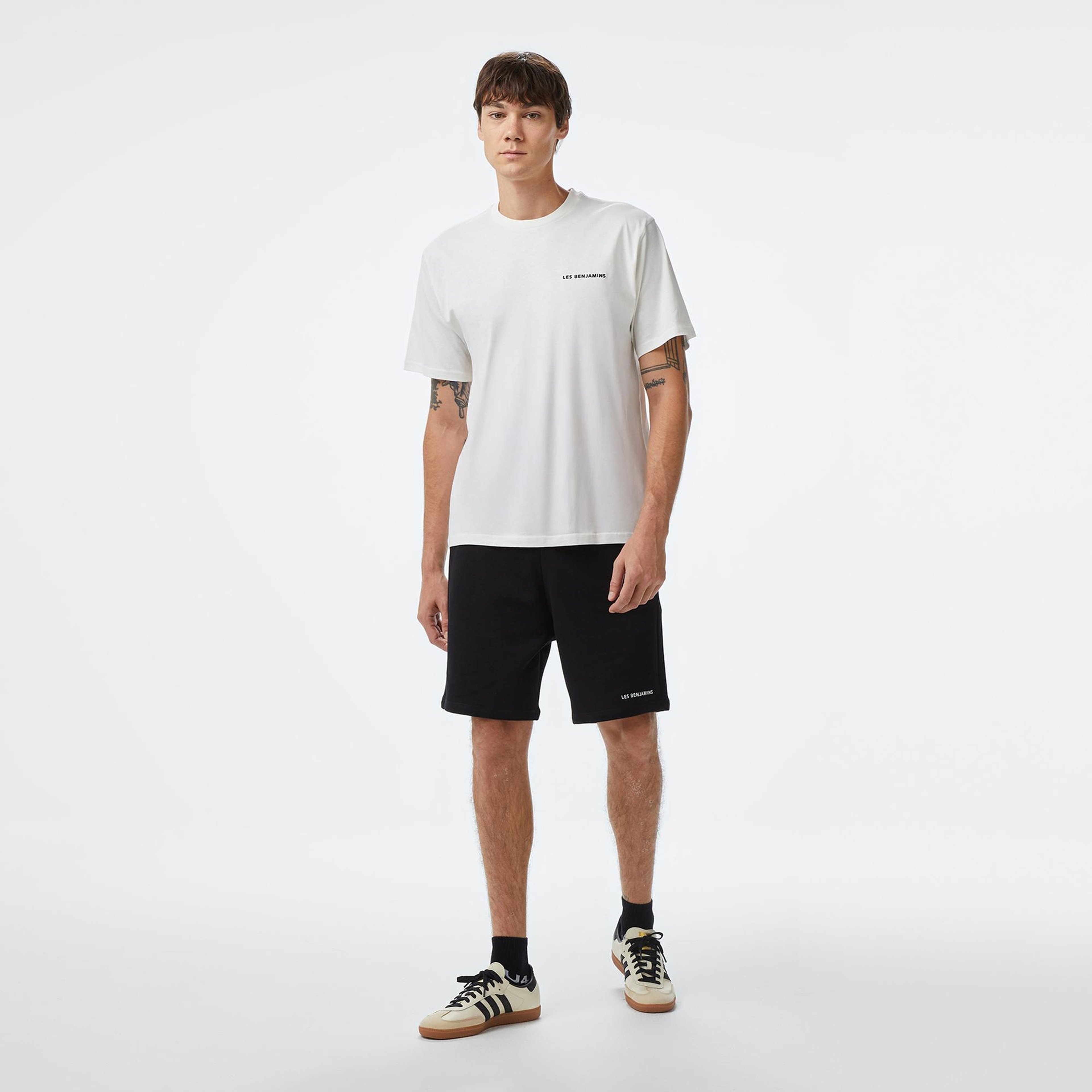 Les Benjamins Erkek Beyaz T-Shirt