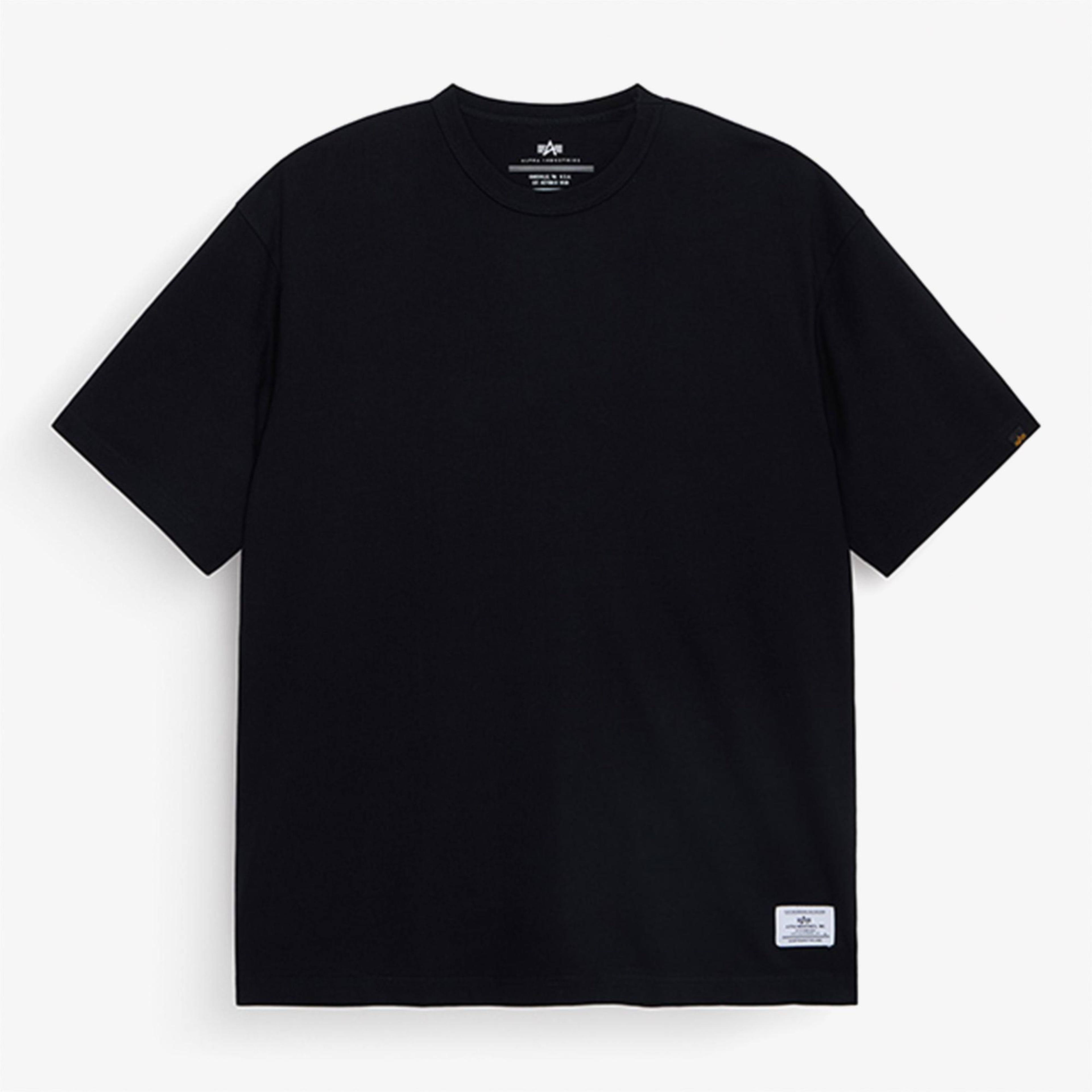 Alpha Industries Essential Erkek Siyah T-Shirt