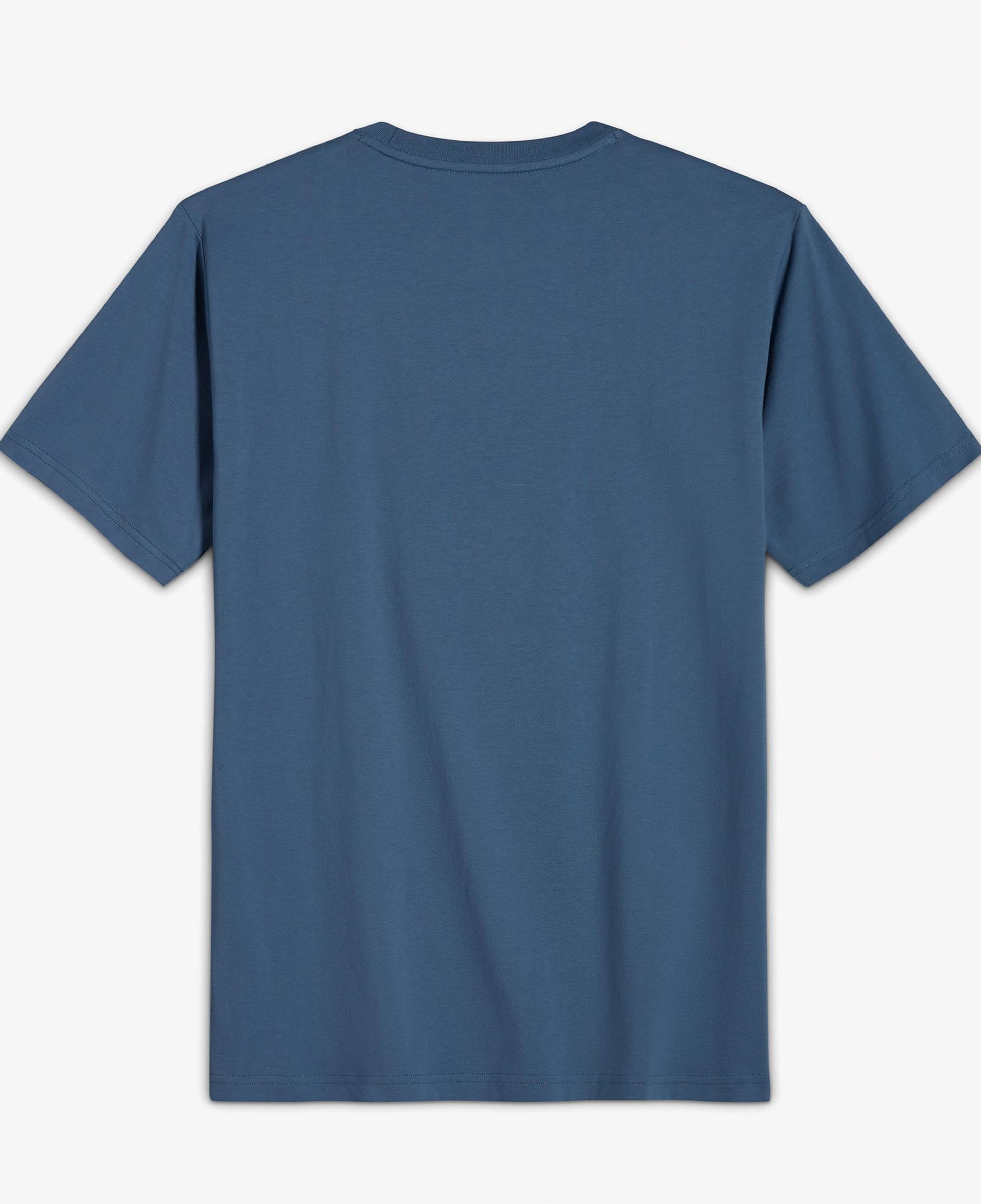 Converse Classic Erkek Grafik Baskılı Mavi T-Shirt