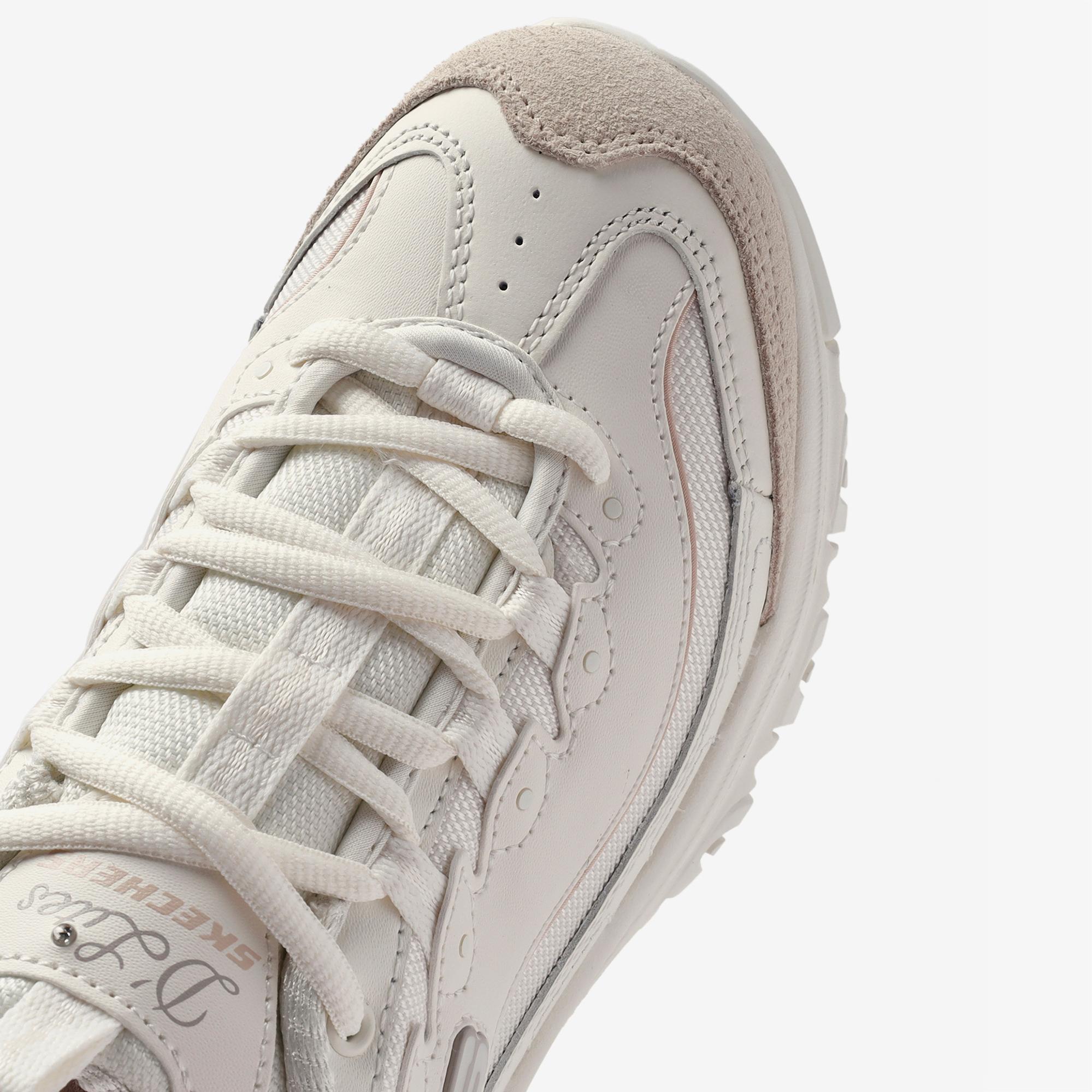 Skechers D'Lites New Heat Kadın Krem Sneaker