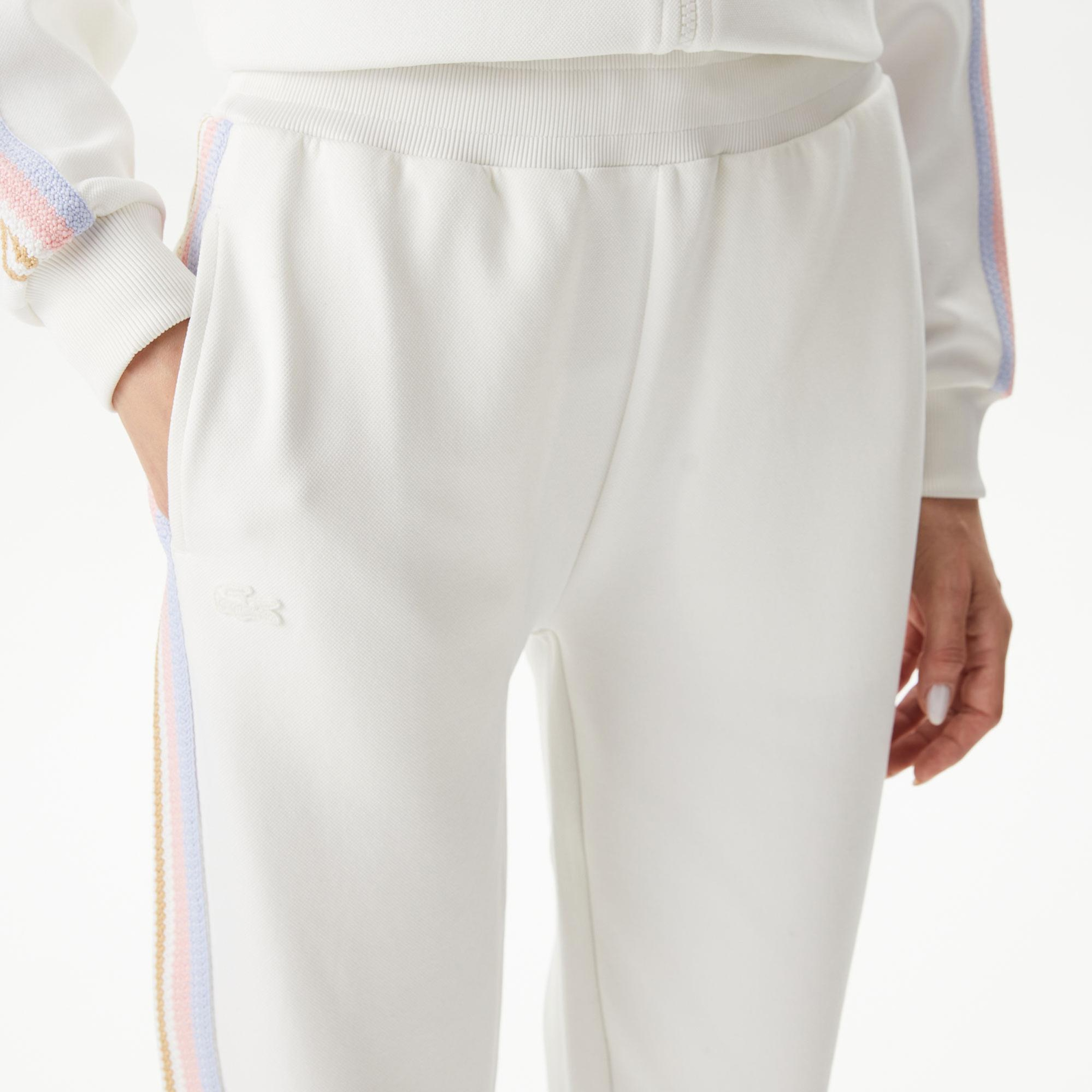 Lacoste Kadın Beyaz Eşofman Altı