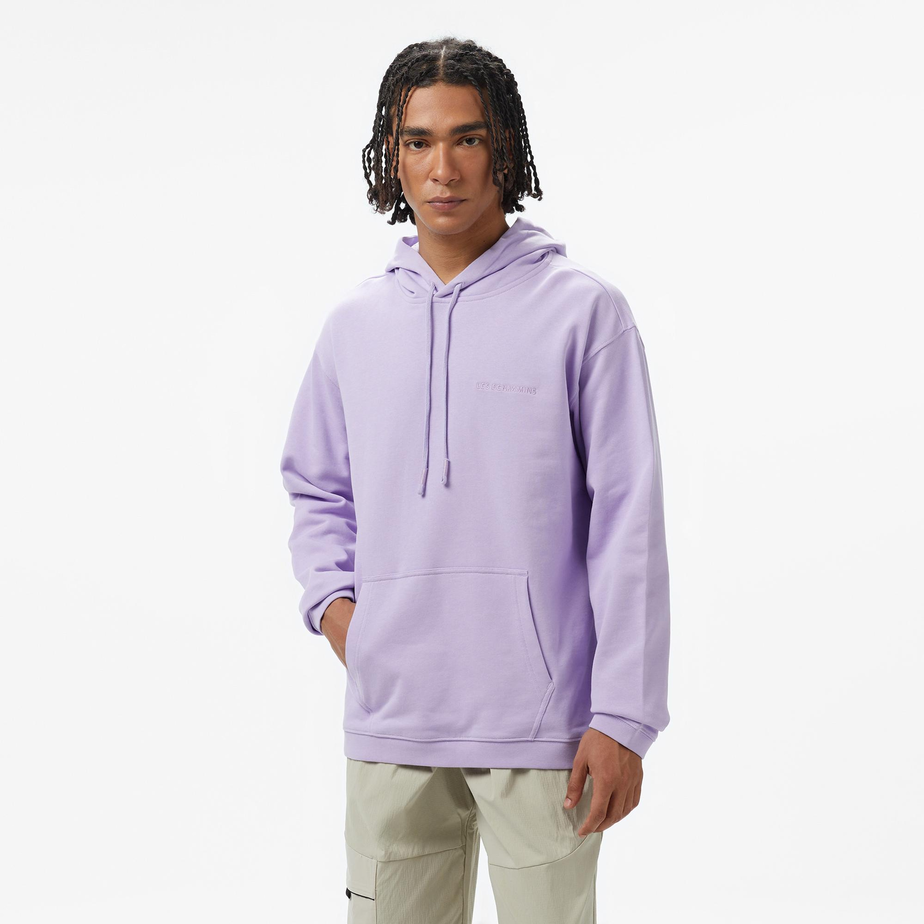 Les Bebjamins 303 Erkek Mor Hoodie
