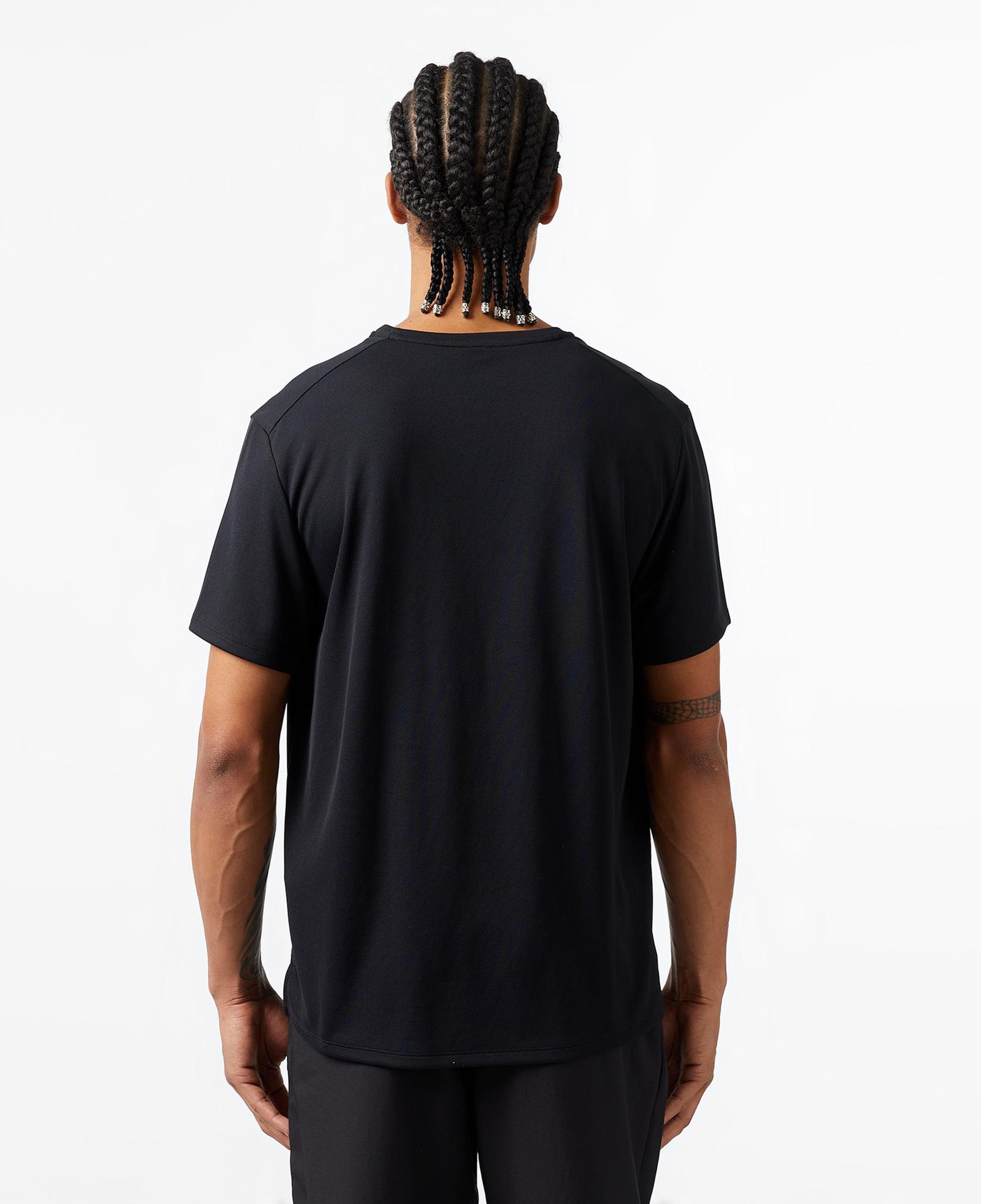 Nike Dri-Fit Miler Erkek Siyah T-Shirt