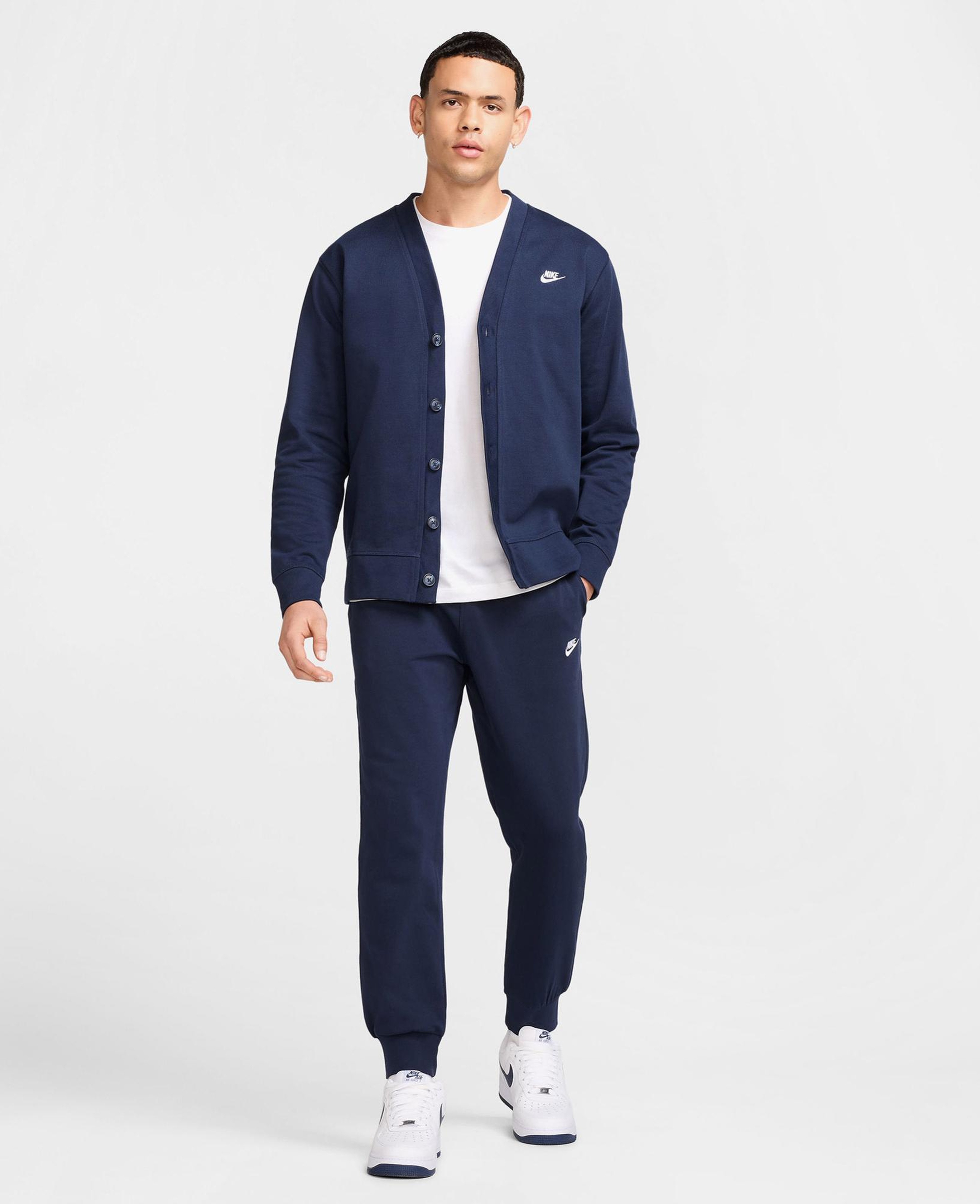 Nike Club Knit Erkek Lacivert Eşofman Altı