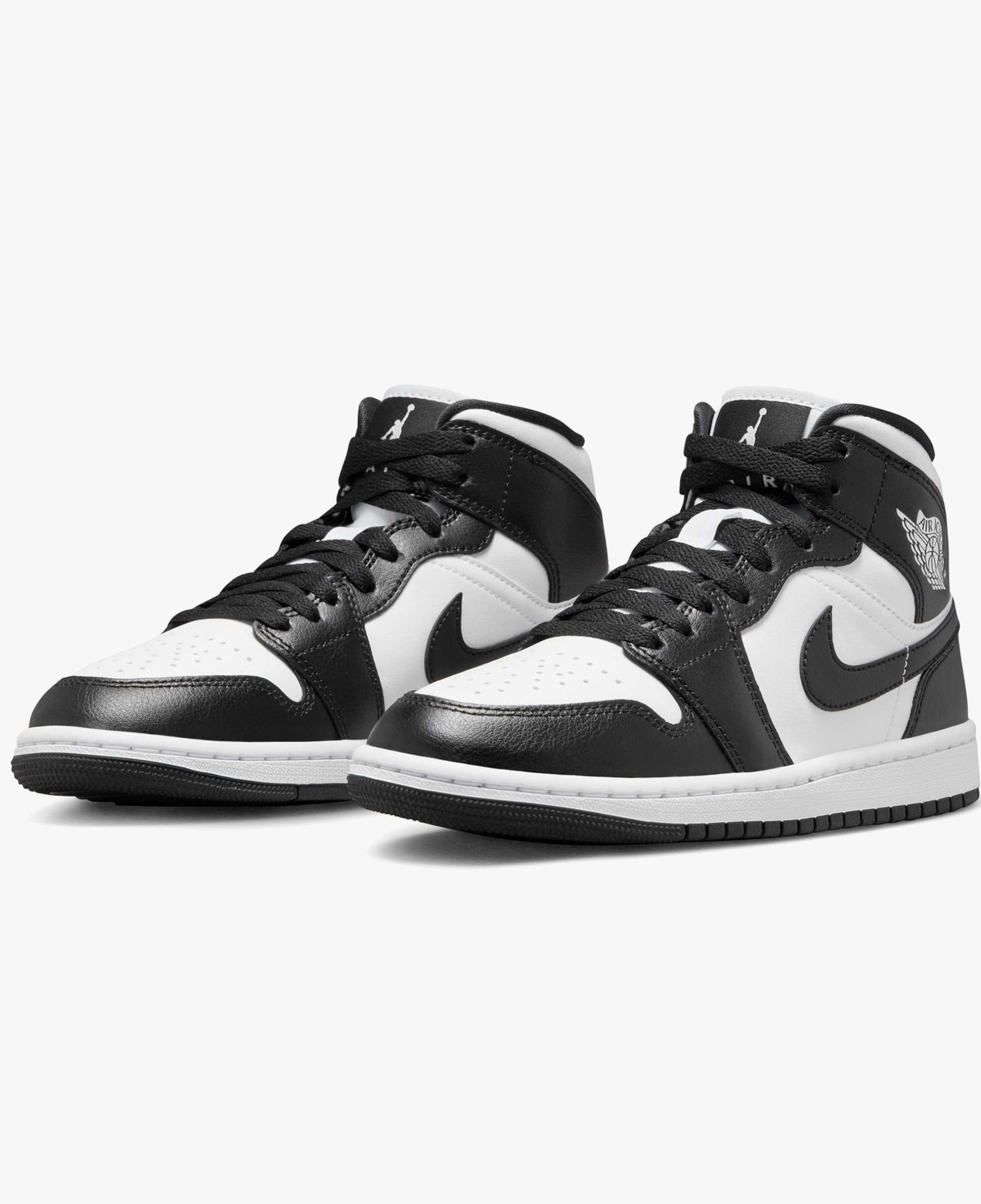 Jordan Air 1 Mid Kadın Siyah Spor Ayakkabı