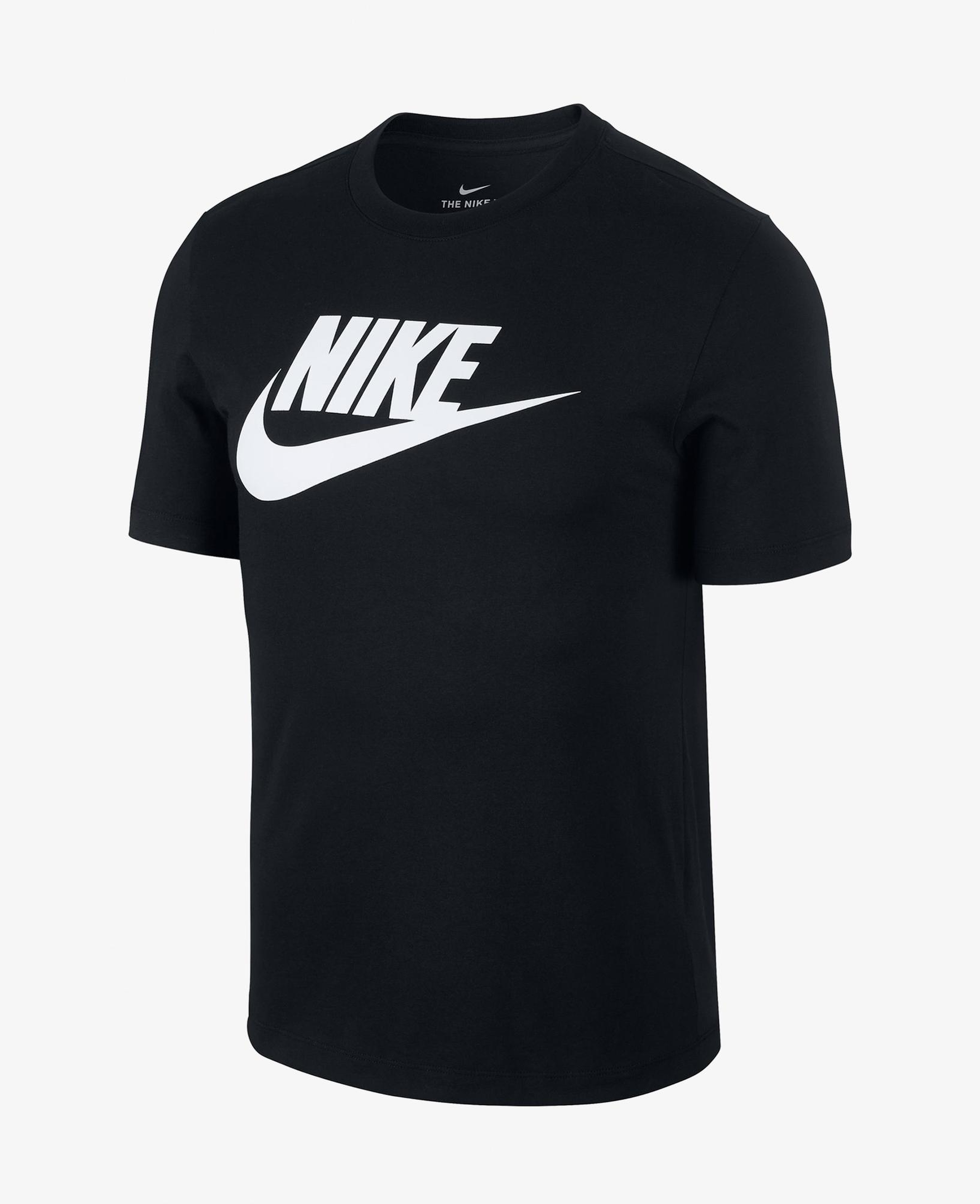 Nike Sportswear Icon Futura Erkek Siyah T-Shirt