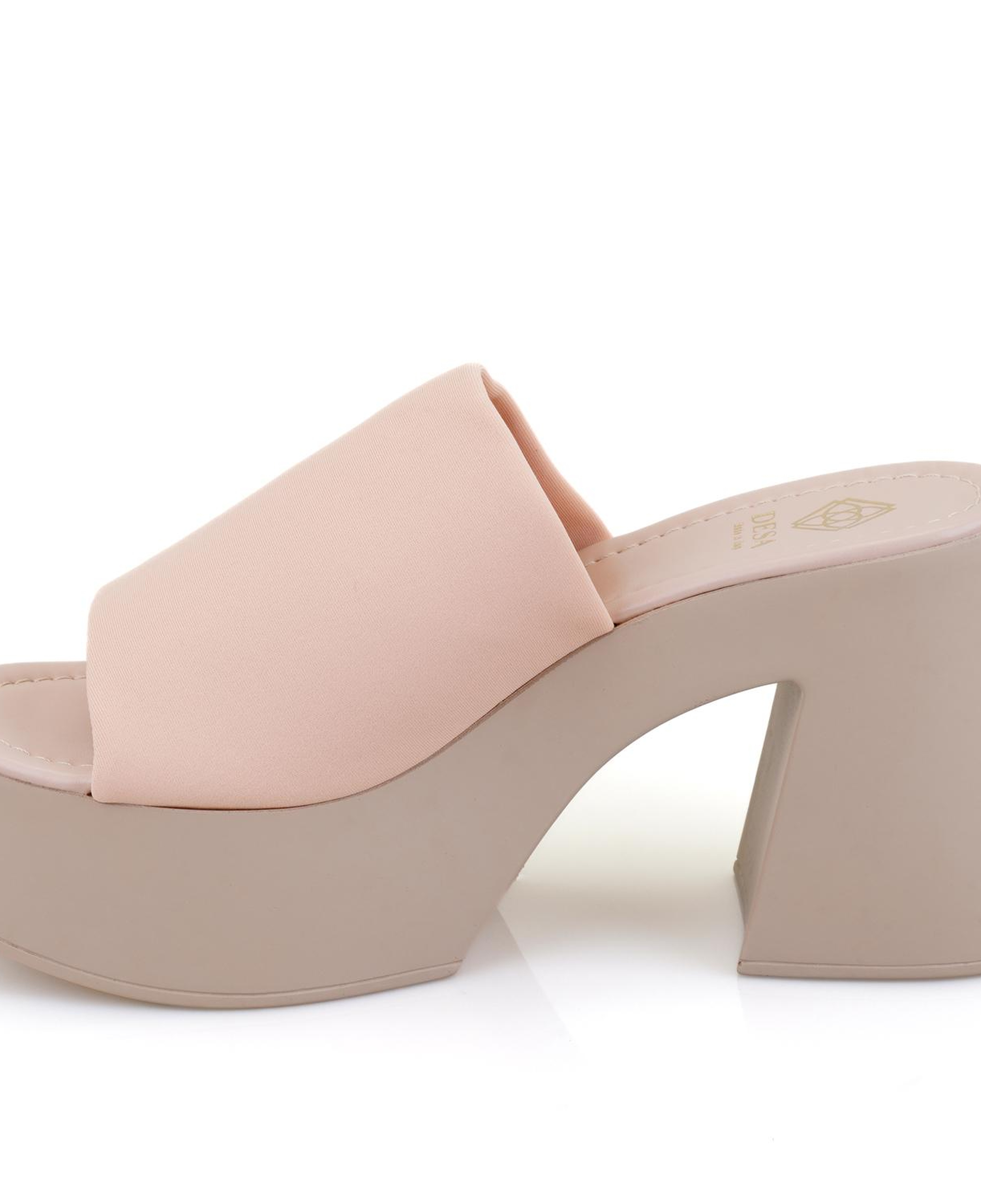 Haley Bej Kadın Platform Topuklu Terlik