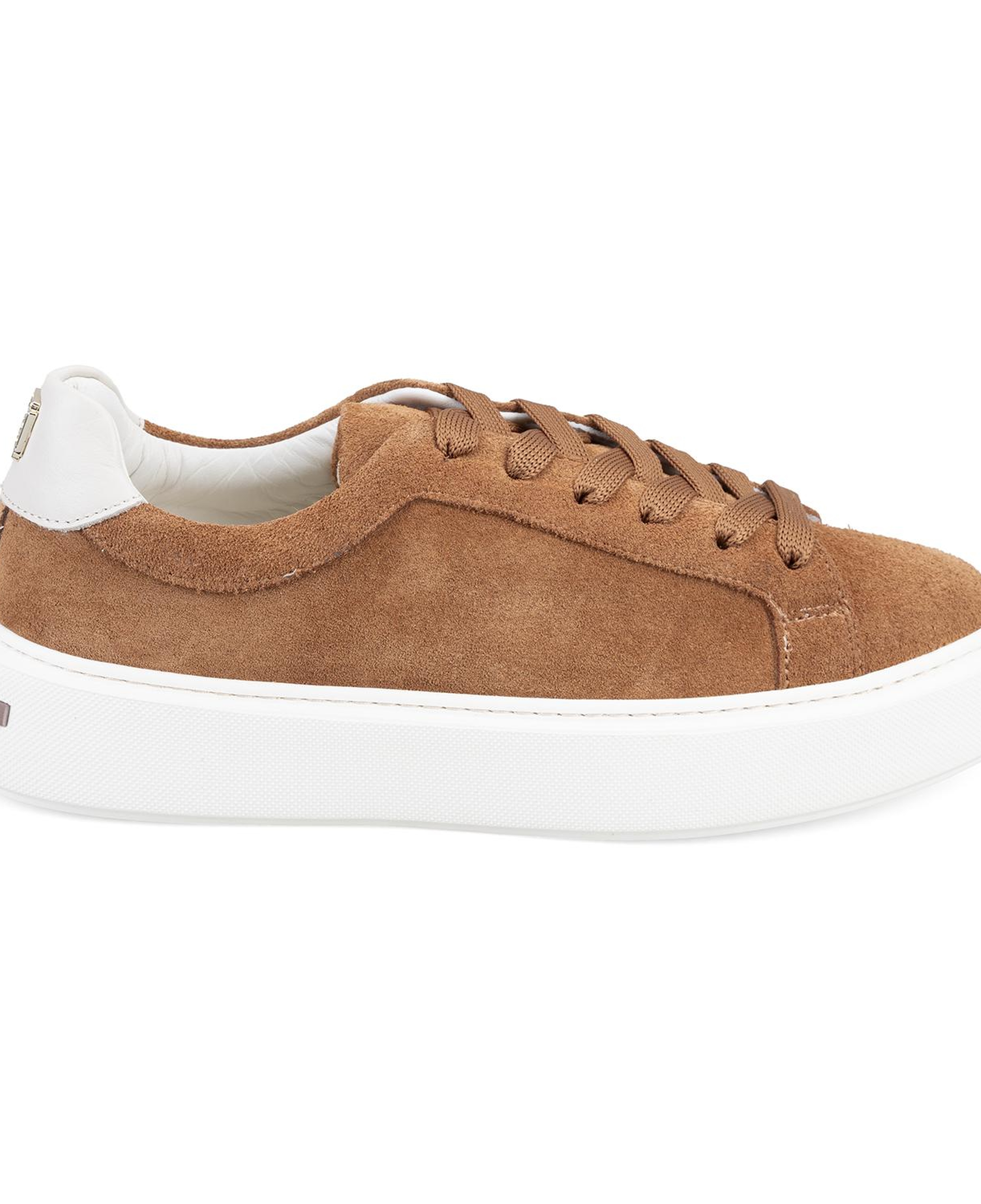 Kadın Taba Süet Deri Spor Ayakkabı