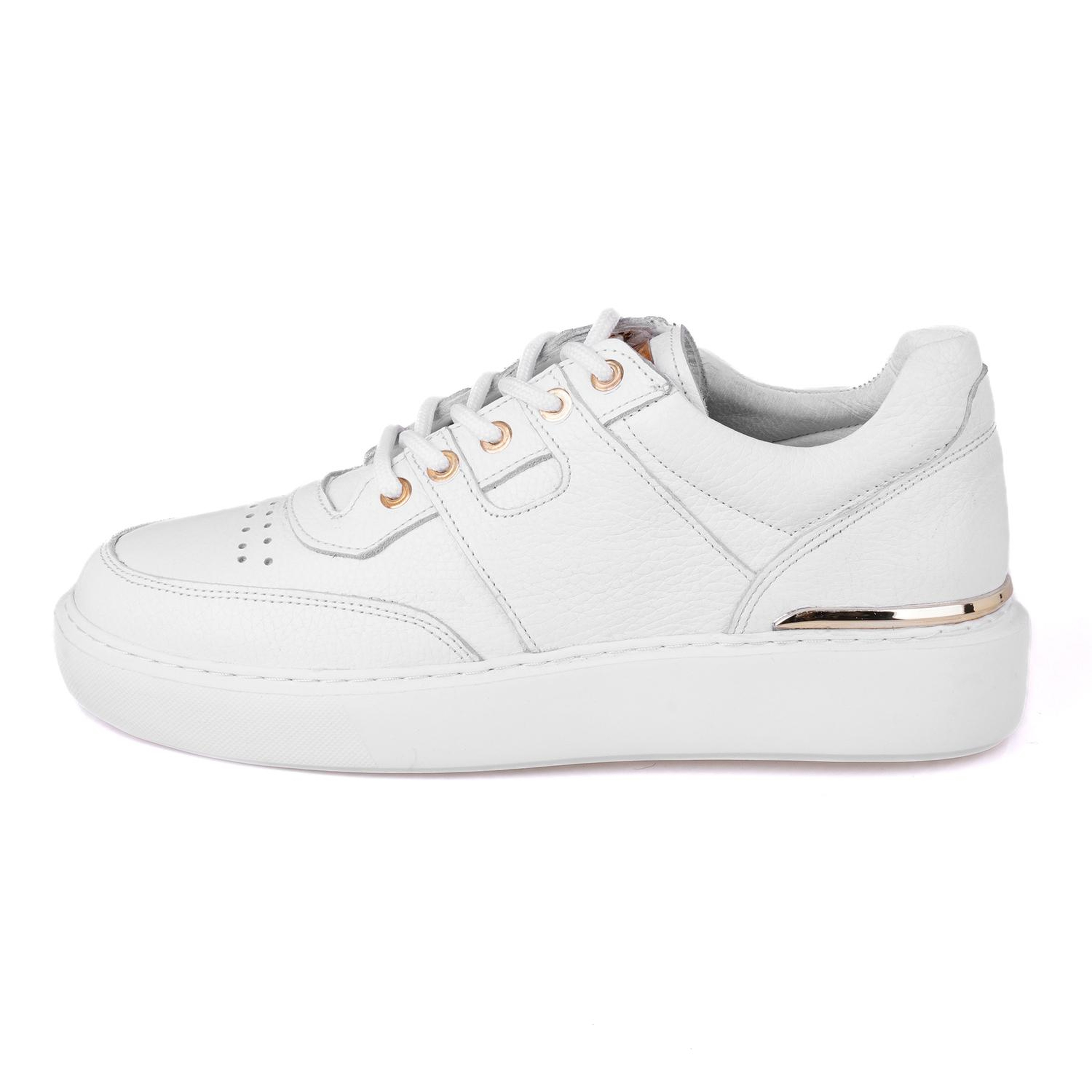 Astrid Beyaz Erkek Deri Spor Ayakkabı