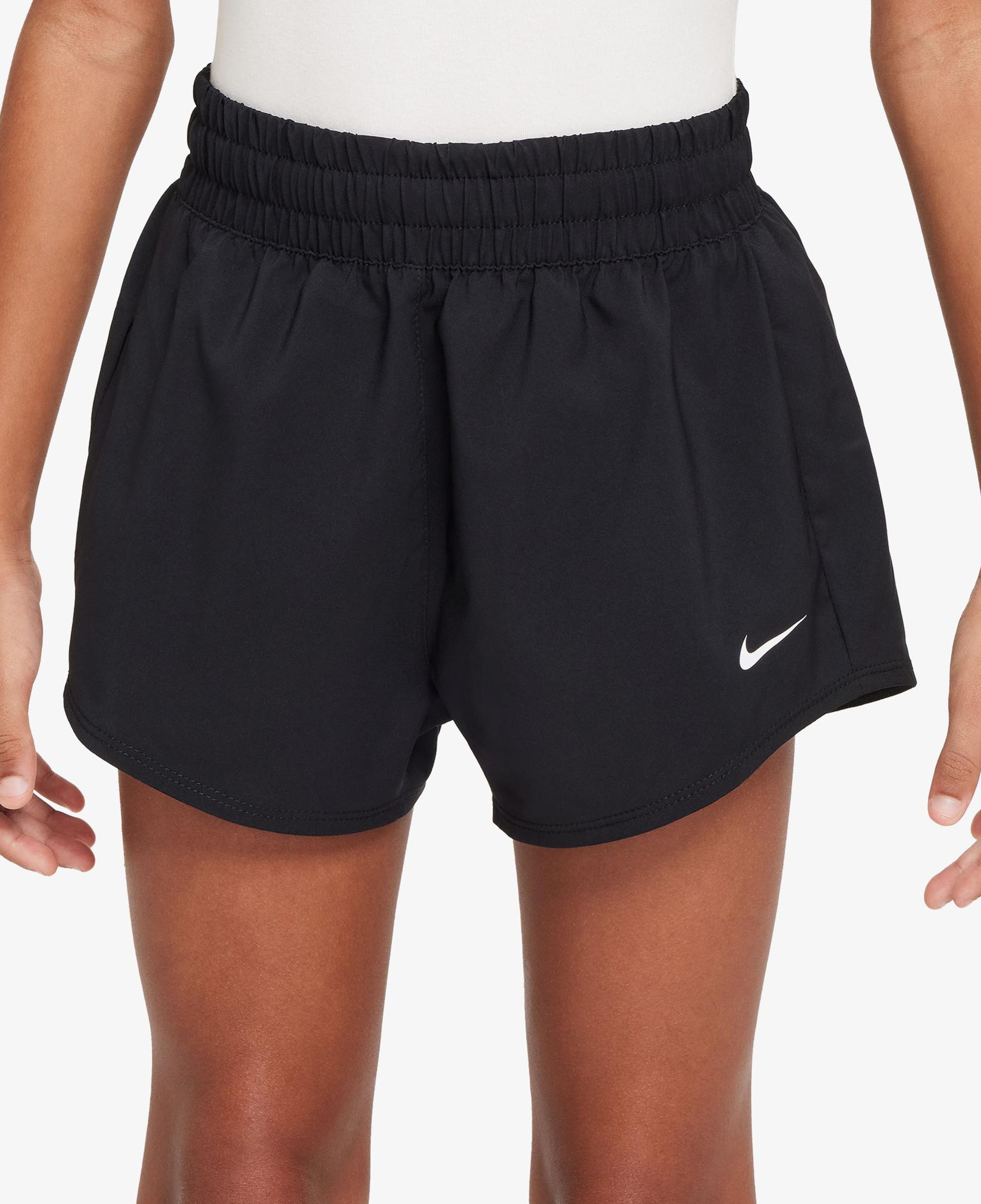 Nike Dri-Fit One 8 cm Çocuk Siyah Şort