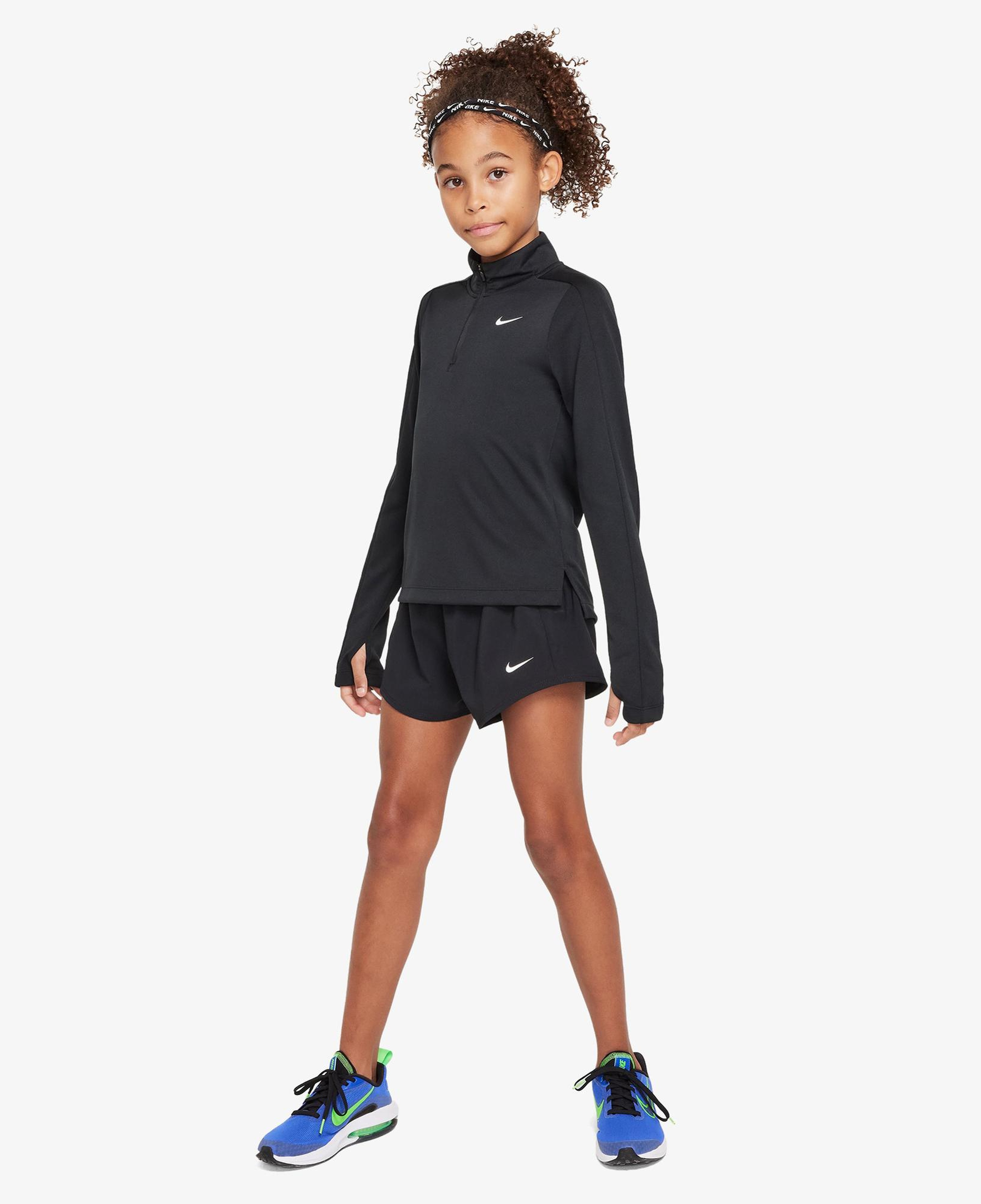 Nike Dri-Fit One 8 cm Çocuk Siyah Şort