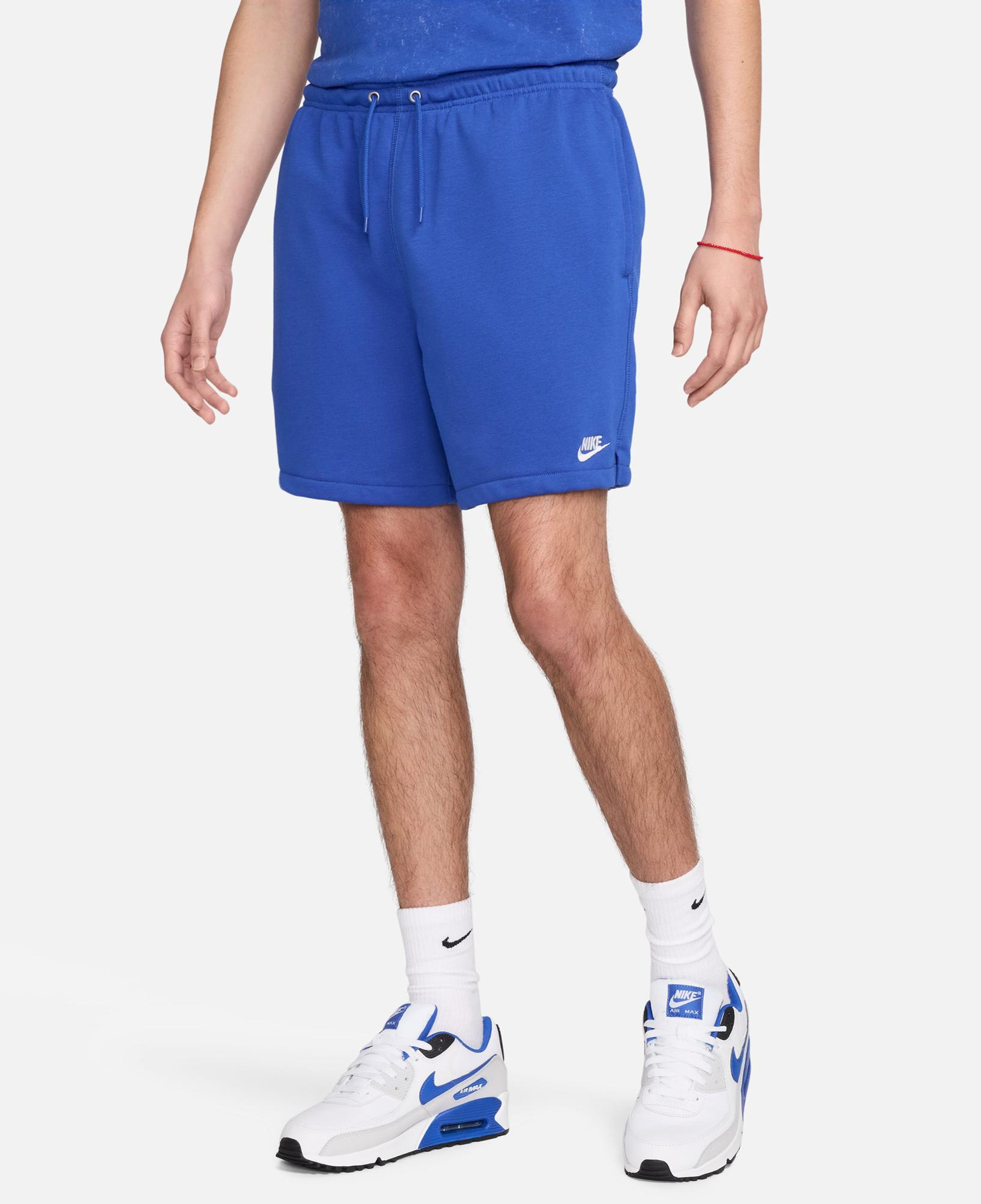 Nike Club Flow Erkek Mavi Şort