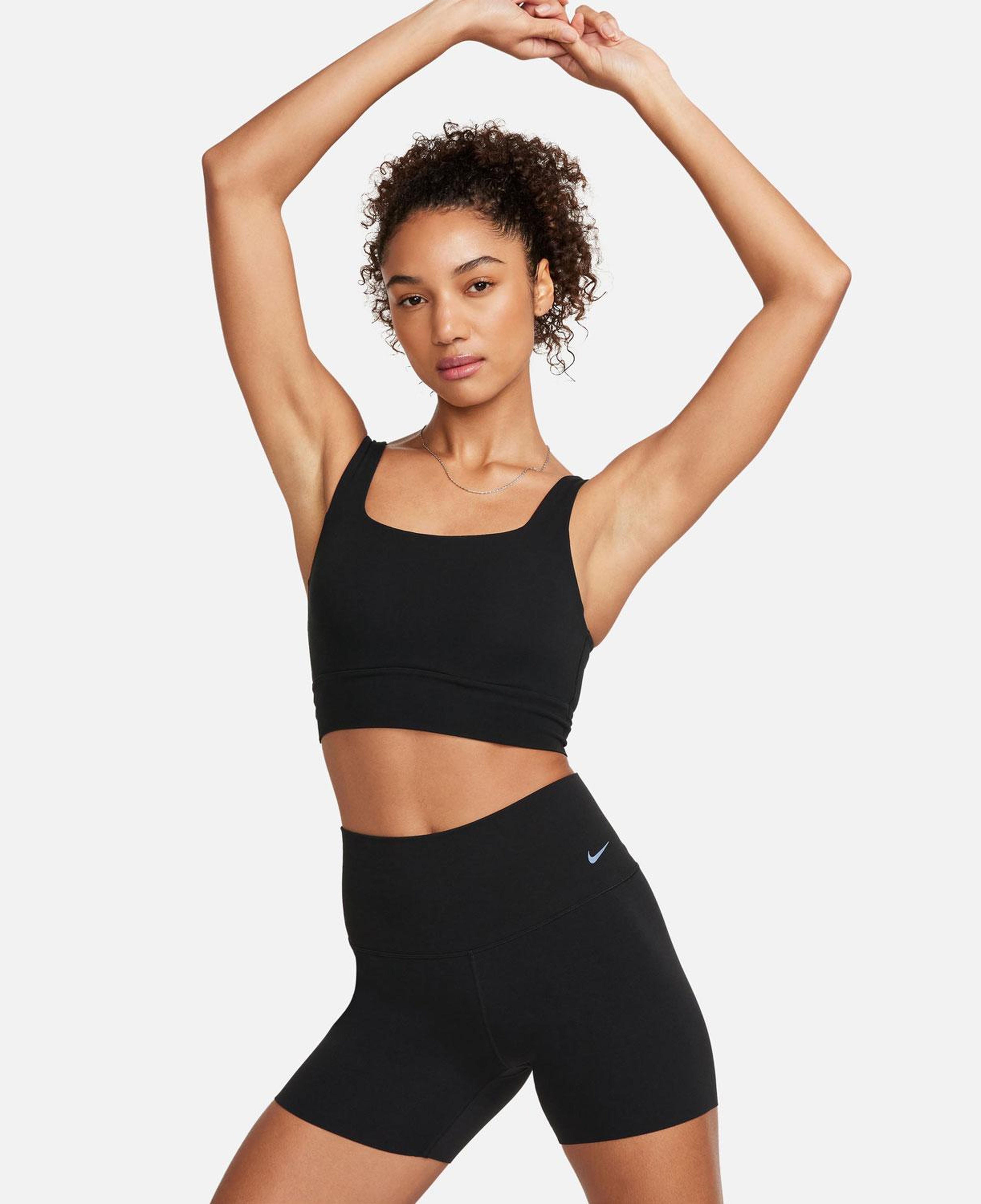 Nike Zenvy High Rise 13 cm Kadın Siyah Şort