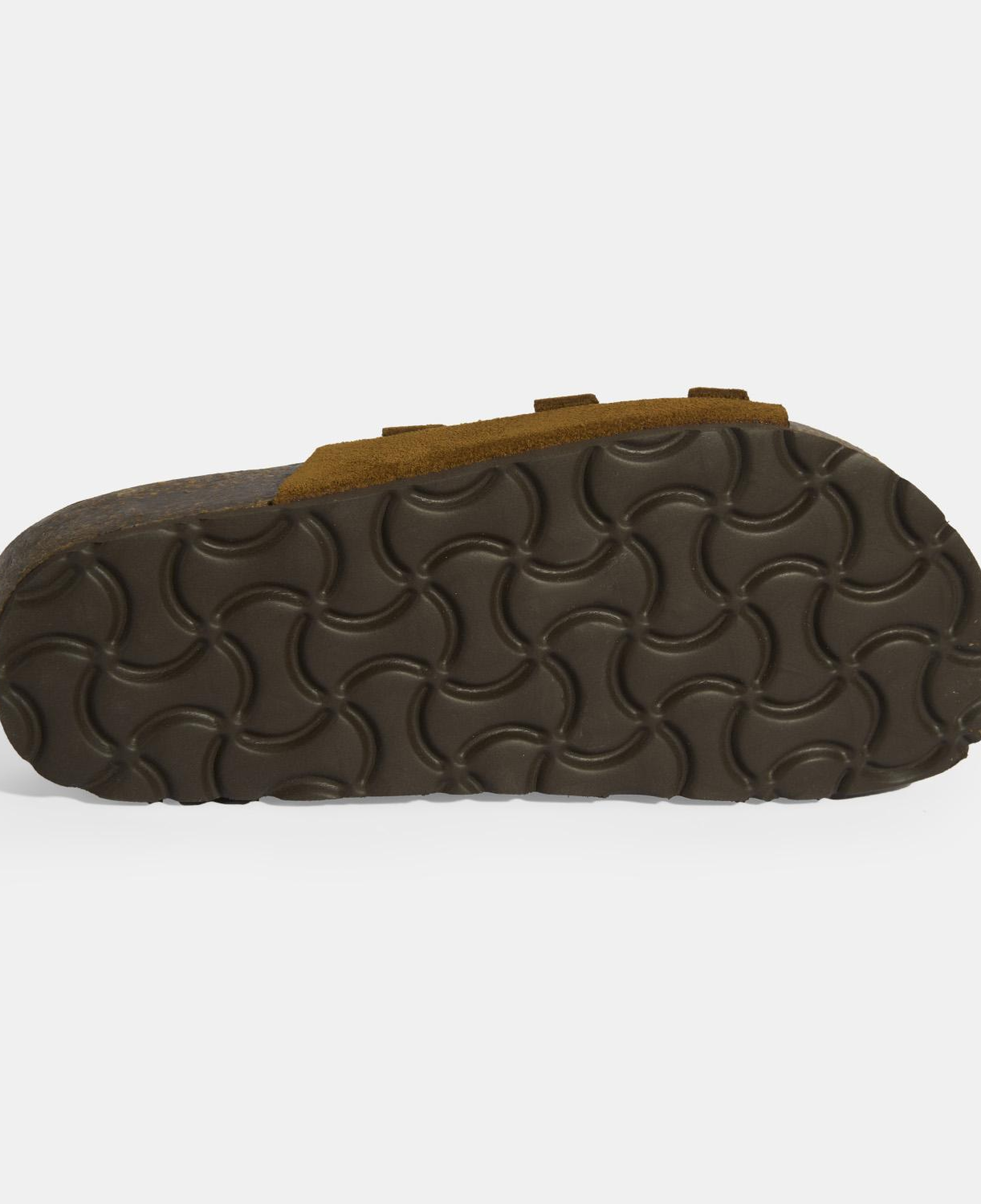 Taba Kadın Toka Detaylı Süet Terlik