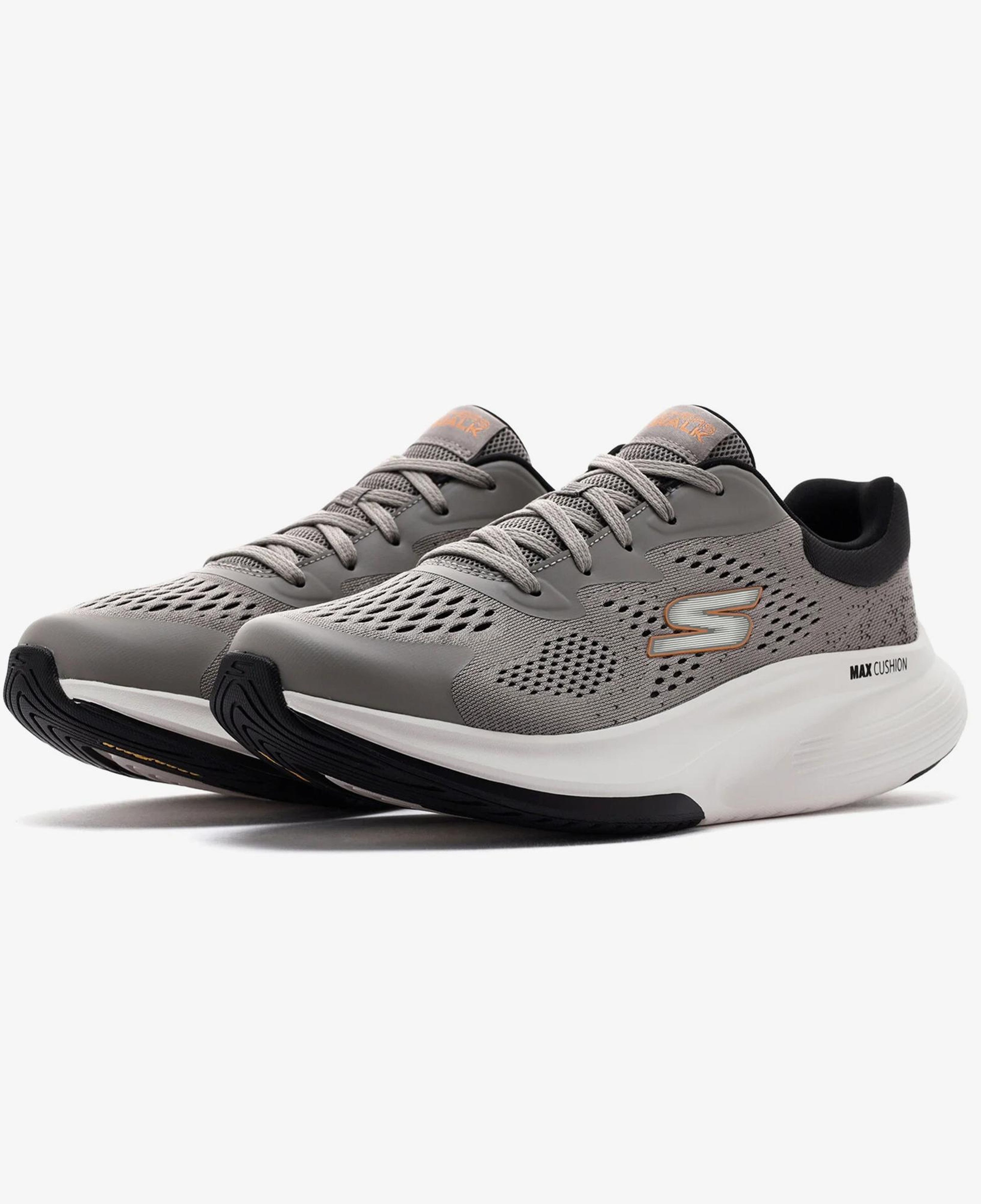 Skechers Go Walk Max Walker Augustus Erkek Gri Spor Ayakkabı