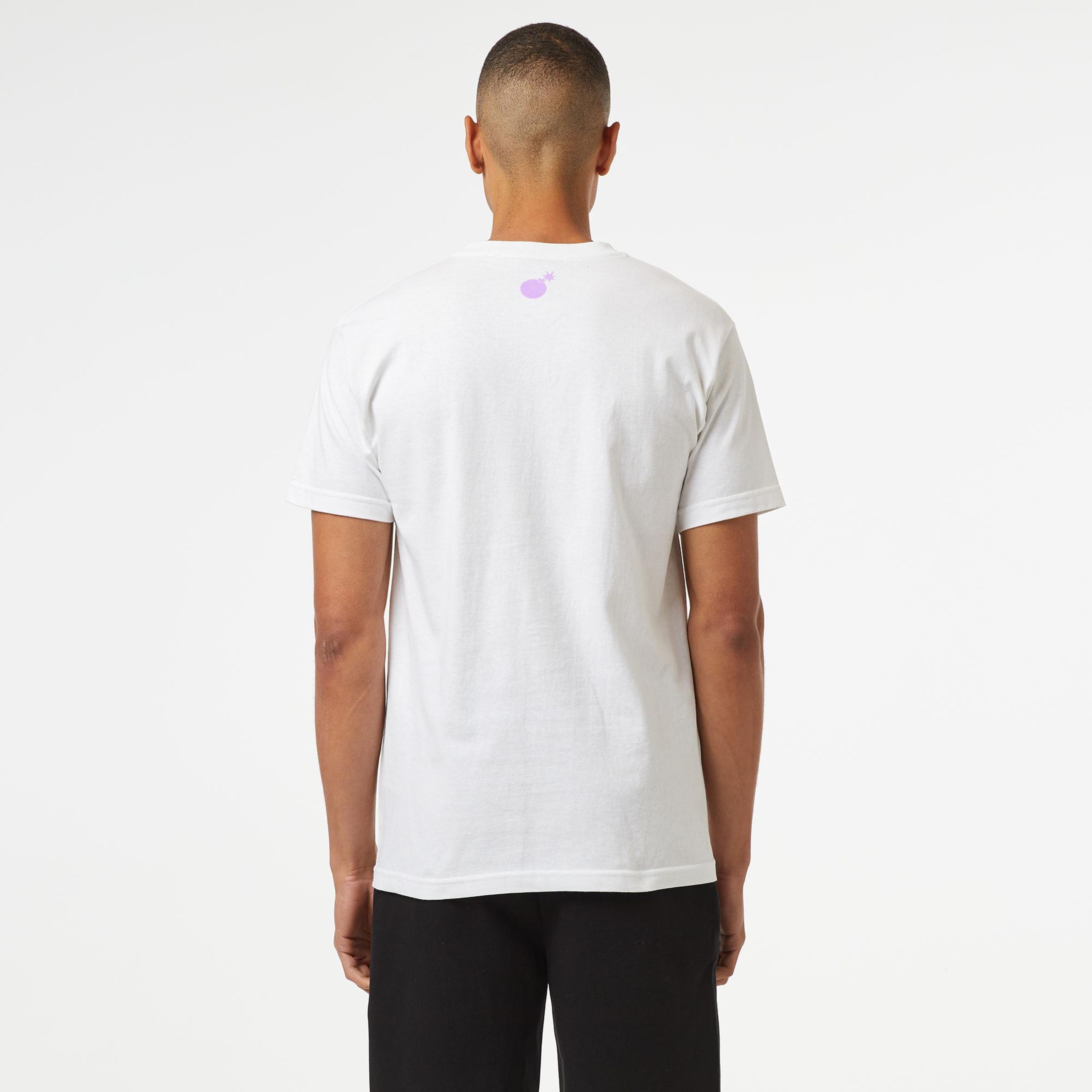 The Hundreds Push Bar Erkek Beyaz T-Shirt